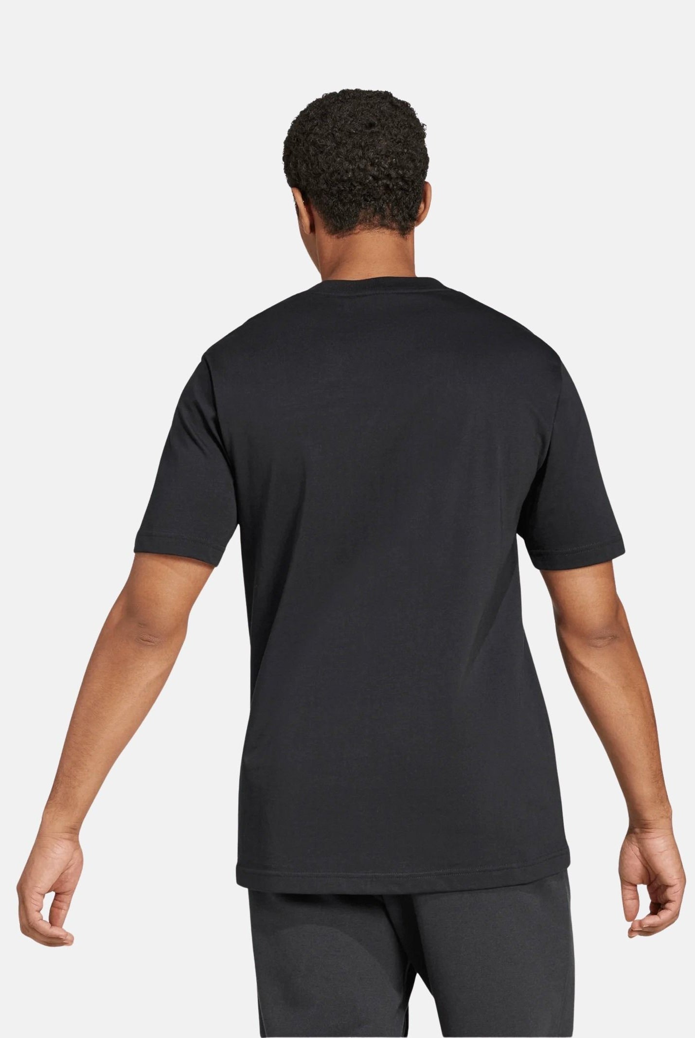 ADIDAS PERFORMANCE T-shirt a manica corta Essentials Big Logo nera da uomo JE8945 . ADIDAS PERFORMANCE