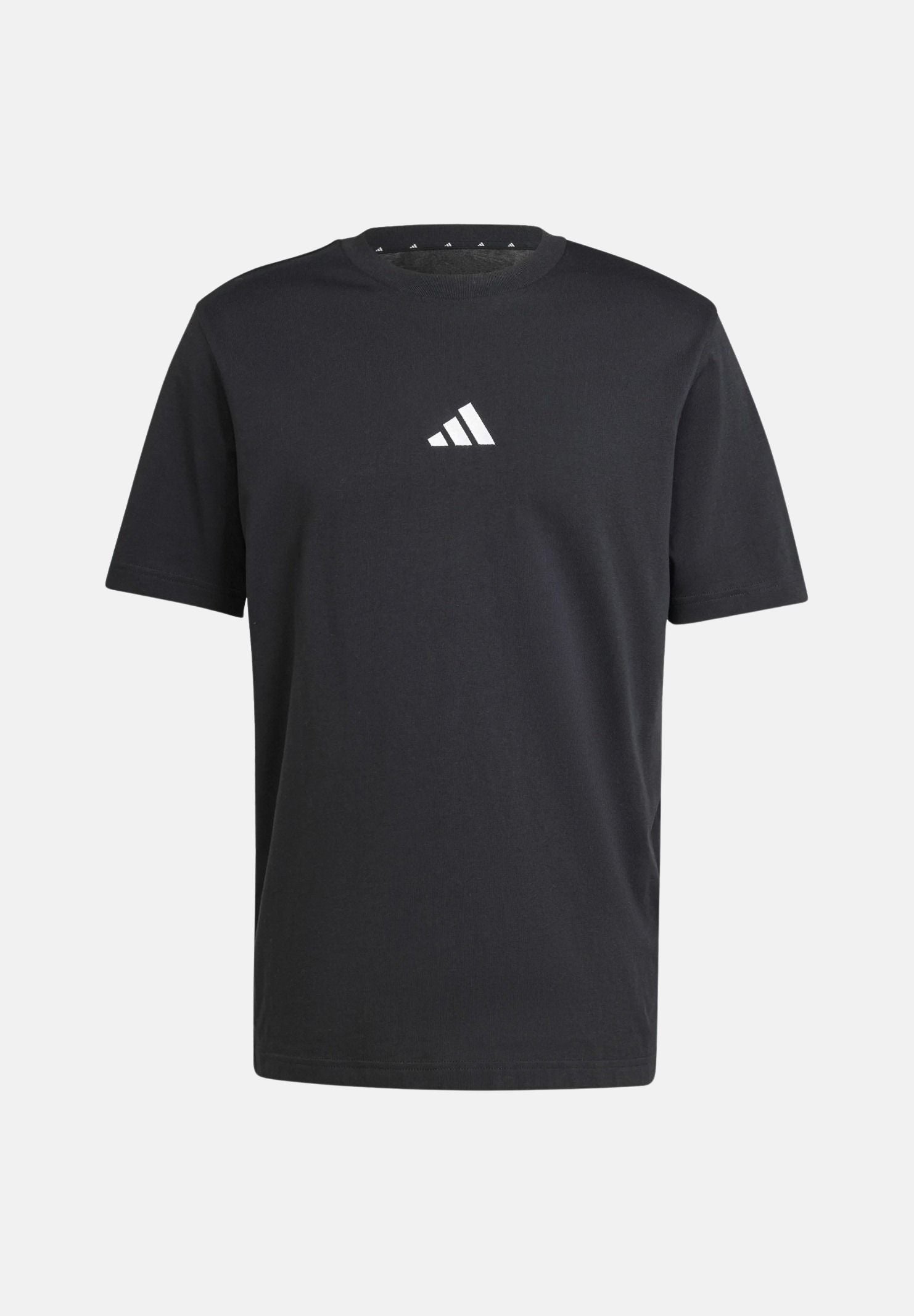 ADIDAS PERFORMANCE T-shirt a manica corta Essentials Small Logo Single Jersey nera da uomo JE9024 . ADIDAS PERFORMANCE