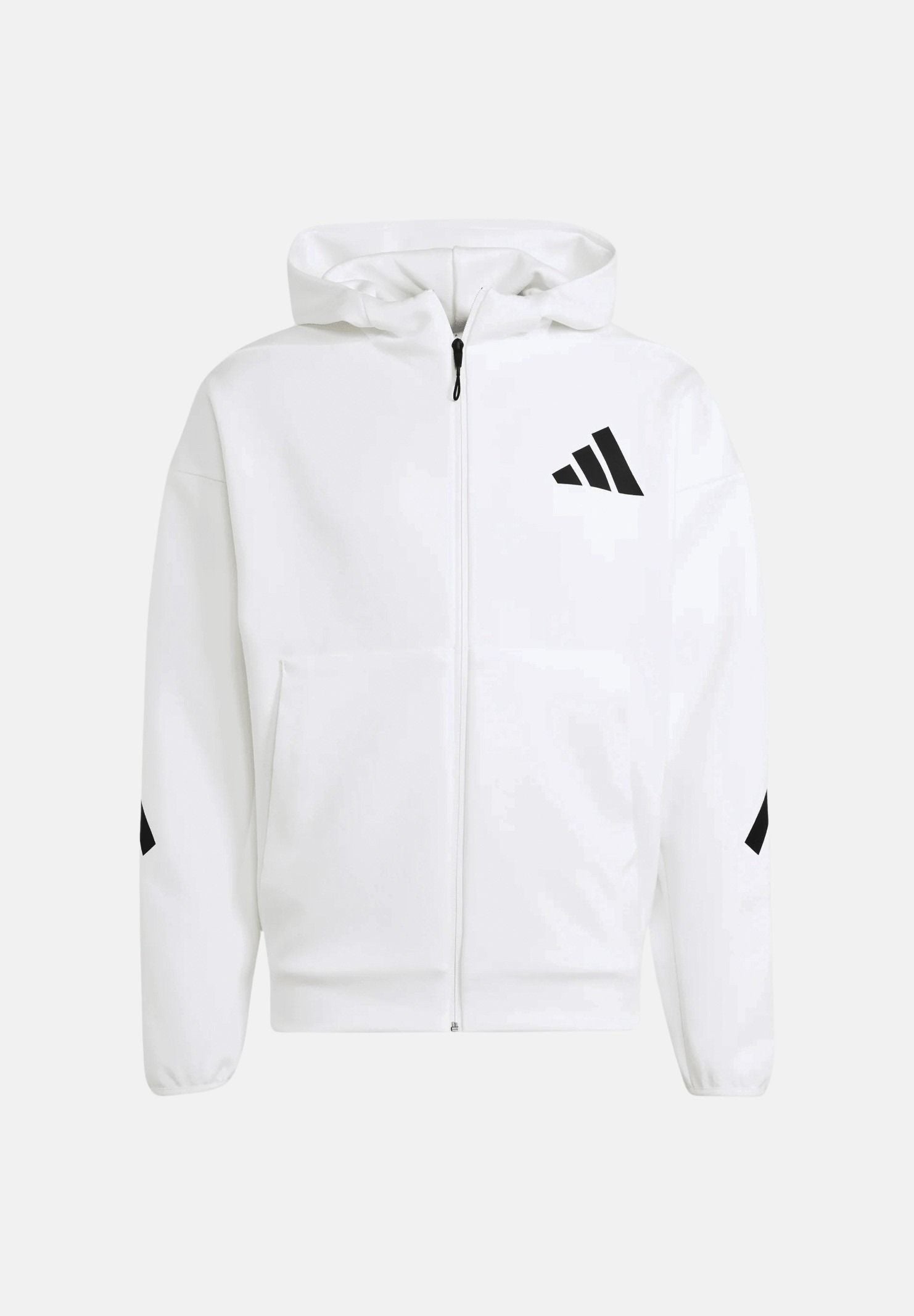 ADIDAS PERFORMANCE Felpa con zip Z.N.E. bianca da uomo JF2443 . ADIDAS PERFORMANCE
