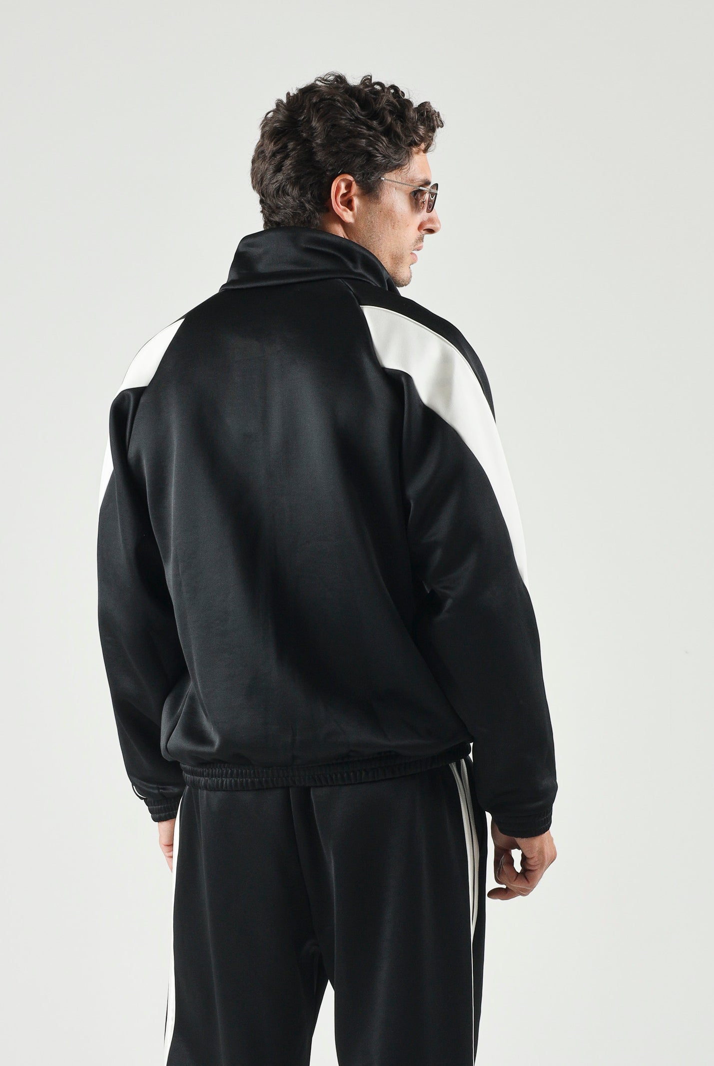 ADIDAS PERFORMANCE Felpa con zip Stadium nera da uomo JN1821 . ADIDAS PERFORMANCE