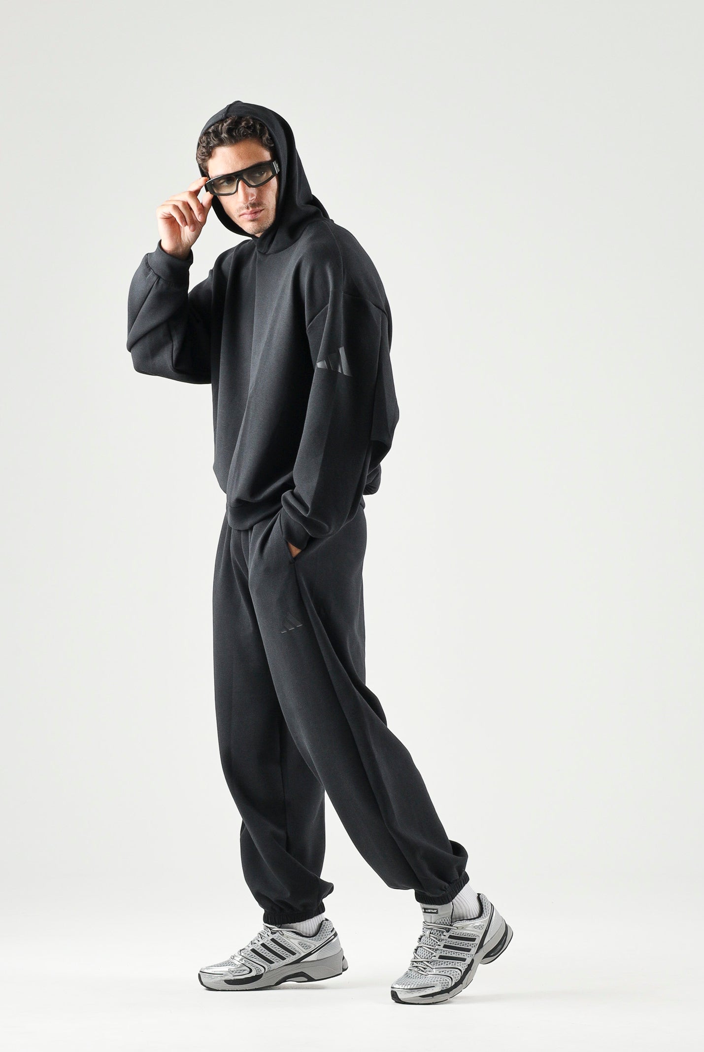 ADIDAS PERFORMANCE Pantaloni sportivi Soft Lux Black nero da uomo. KB5688 . ADIDAS PERFORMANCE