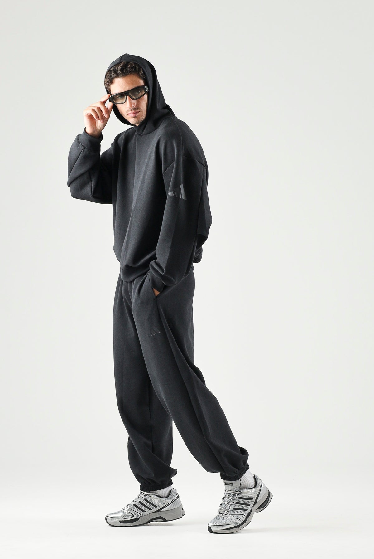 ADIDAS PERFORMANCE Pantaloni sportivi Soft Lux Black nero da uomo. KB5688 . ADIDAS PERFORMANCE