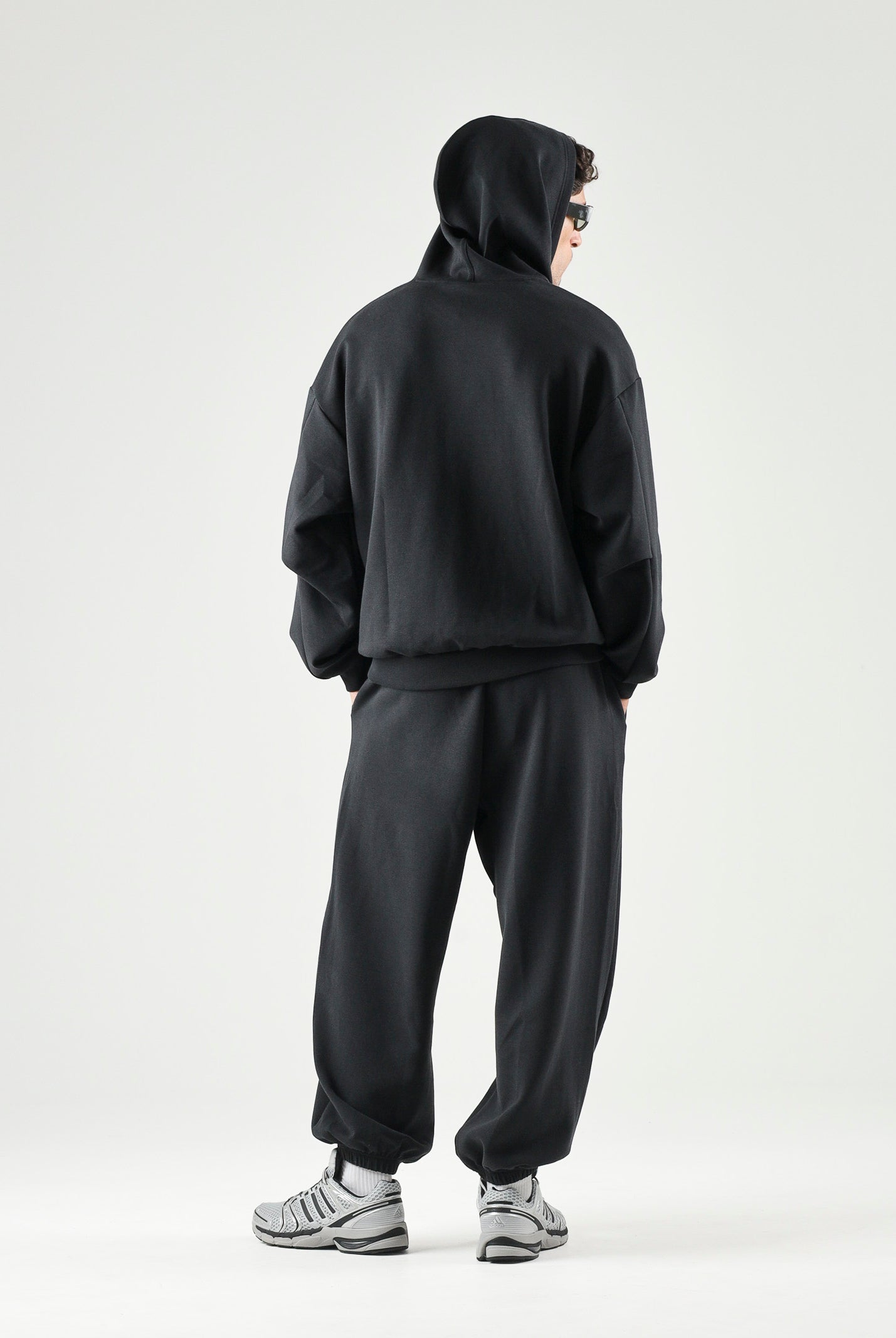 ADIDAS PERFORMANCE Felpa con cappuccio Black nero da uomo. KB8085 . ADIDAS PERFORMANCE