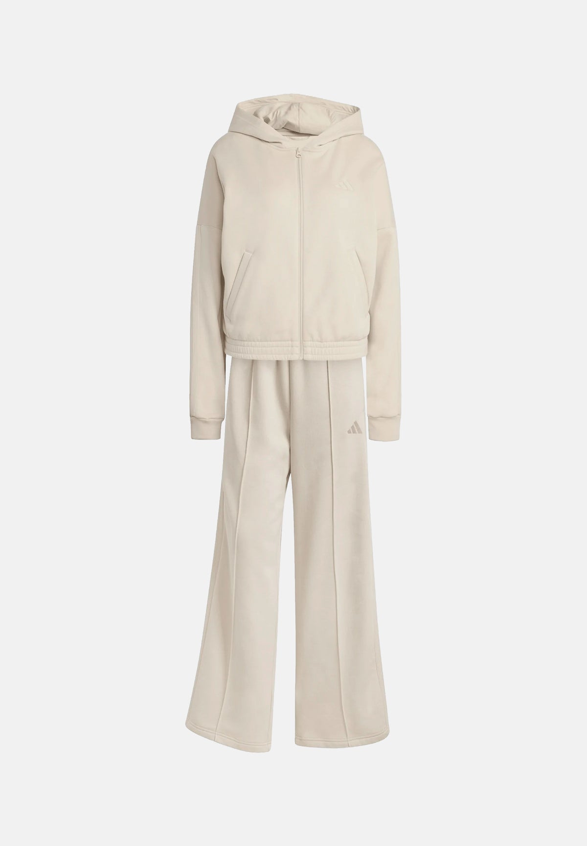 ADIDAS PERFORMANCE Tuta ENERGIZE TRACK SUIT Crystal Linen beige da donna. KB8172 . ADIDAS PERFORMANCE