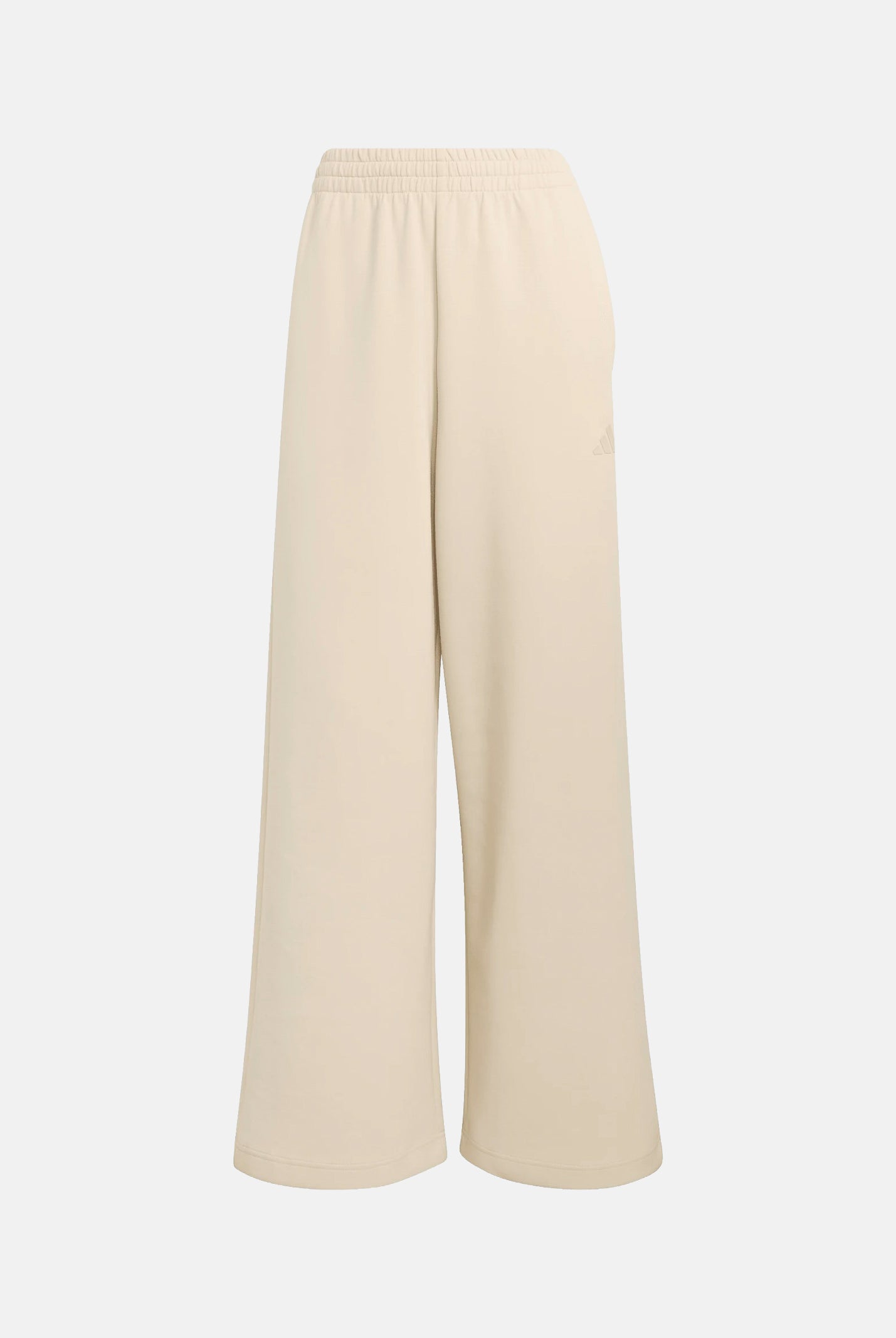 ADIDAS PERFORMANCE Pantaloni SOFT LUX A GAMBA DRITTA Crystal Linen beige donna. KE6829 . ADIDAS PERFORMANCE