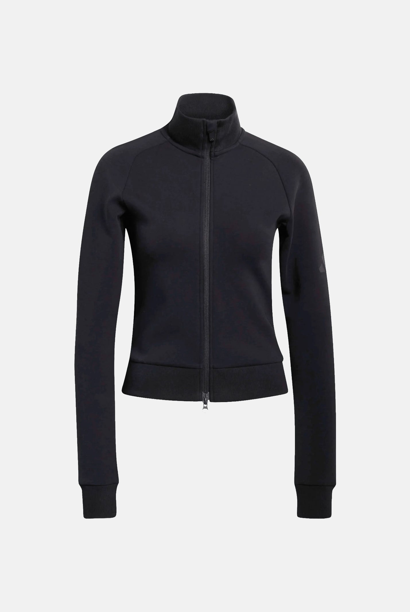 ADIDAS PERFORMANCE Felpa SOFT LUX SLIM TRACK TOP Black nero donna. KE9141 . ADIDAS PERFORMANCE