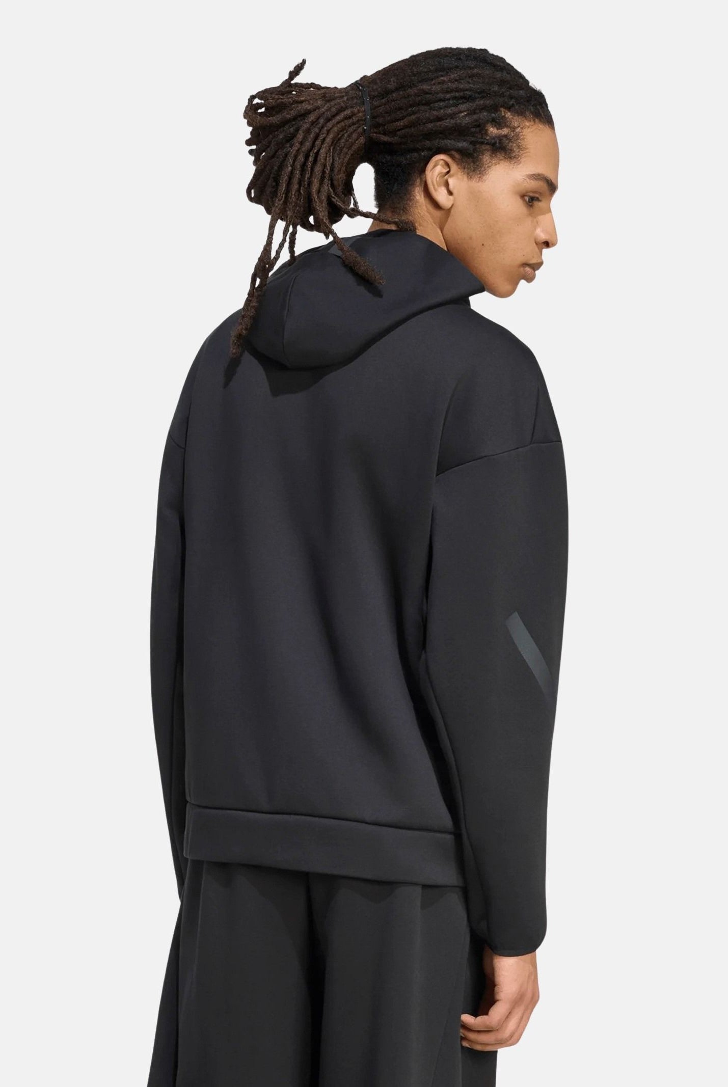 ADIDAS PERFORMANCE Felpa Z.N.E. FULL-ZIP HOODIE nera da uomo KF3827 . ADIDAS PERFORMANCE