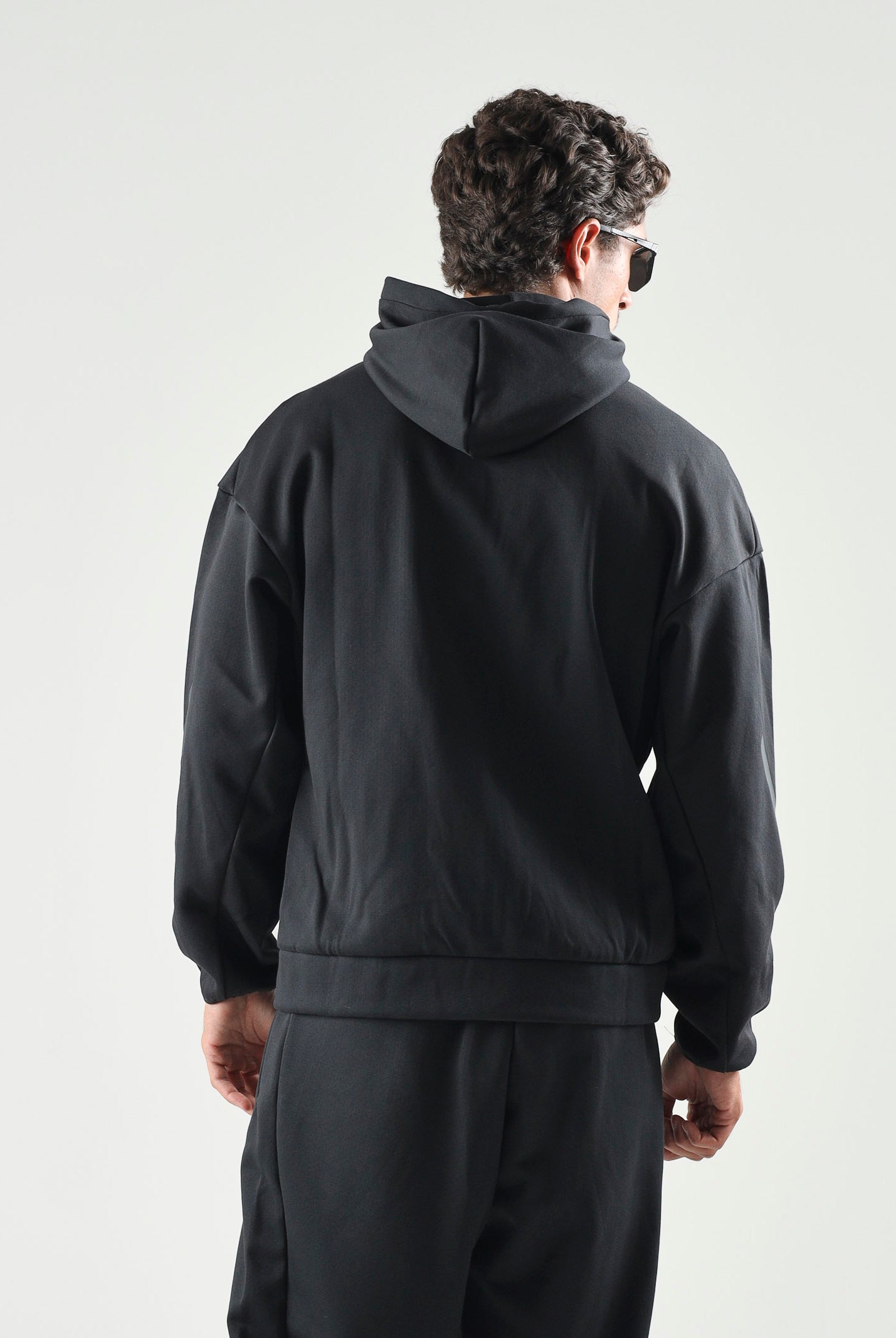 ADIDAS PERFORMANCE Felpa Z.N.E. FULL-ZIP HOODIE nera da uomo KF3827 . ADIDAS PERFORMANCE