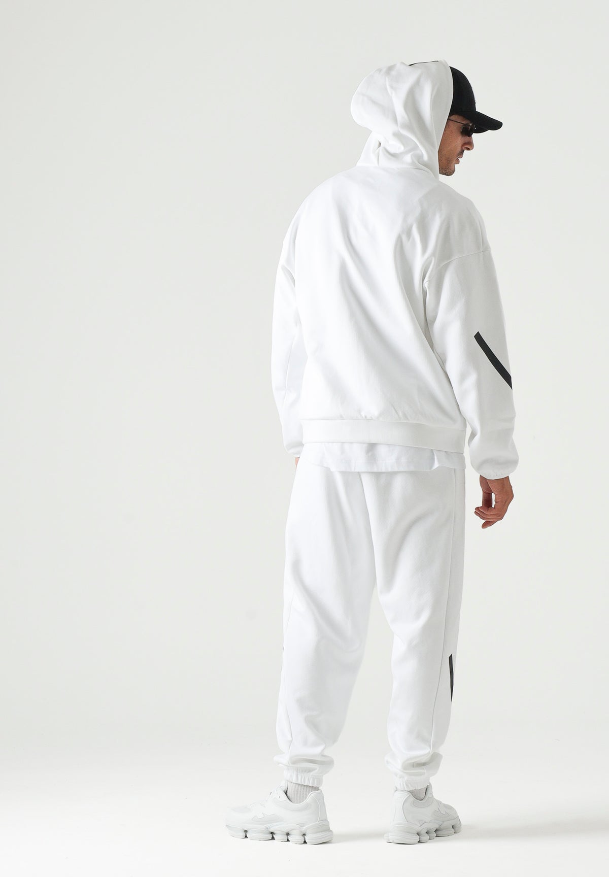 ADIDAS PERFORMANCE Felpa con zip Z.N.E. bianca da uomo. KF6439 . ADIDAS PERFORMANCE