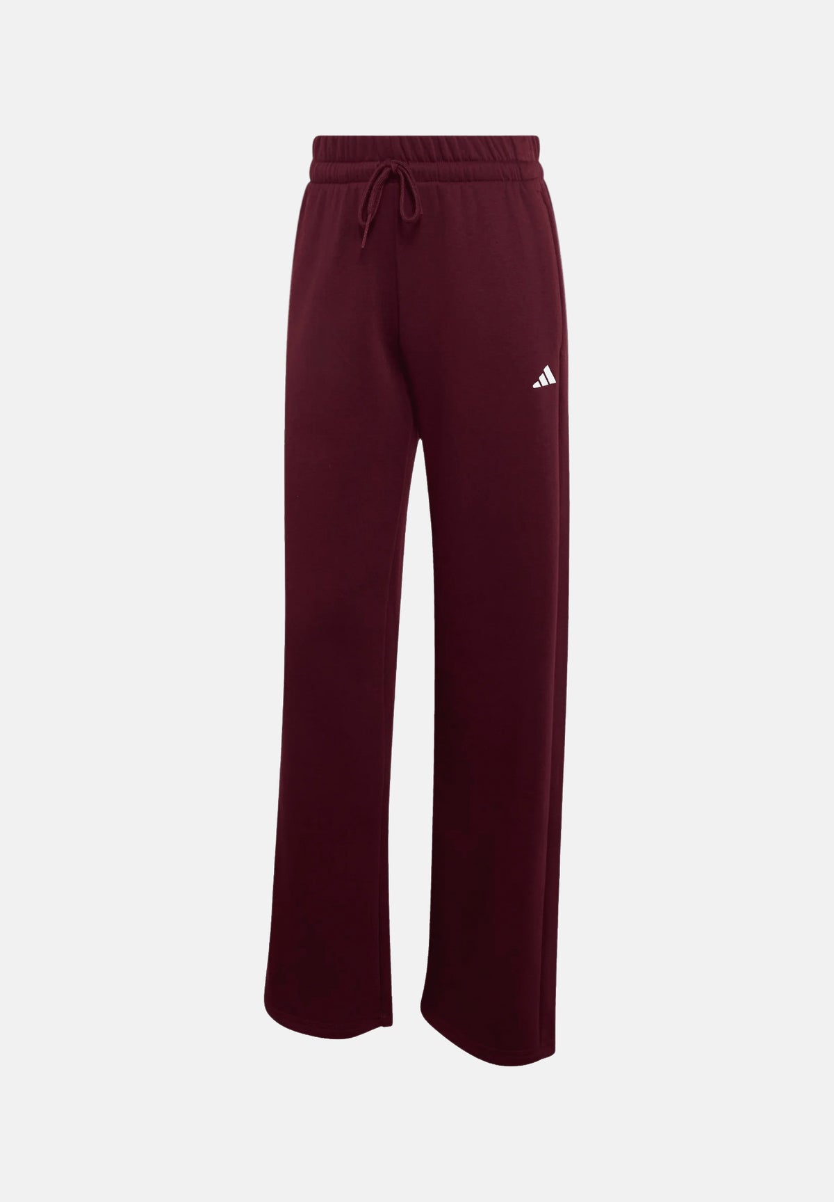 ADIDAS PERFORMANCE Pantaloni ESSENTIALS SMALL bordeaux con logo laterale da donna KF8426 . ADIDAS PERFORMANCE