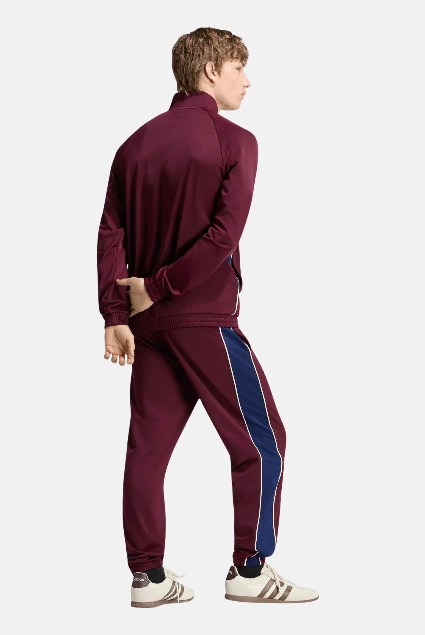 ADIDAS PERFORMANCE Tuta COLORBLOCK Maroon-amaranto, bordeaux da uomo KH2731 . ADIDAS PERFORMANCE