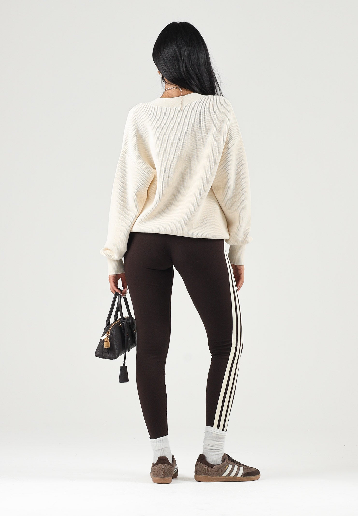 ADIDAS PERFORMANCE Leggings ESSENTIALS 3-STRIPES da donna. KS6286 . ADIDAS PERFORMANCE