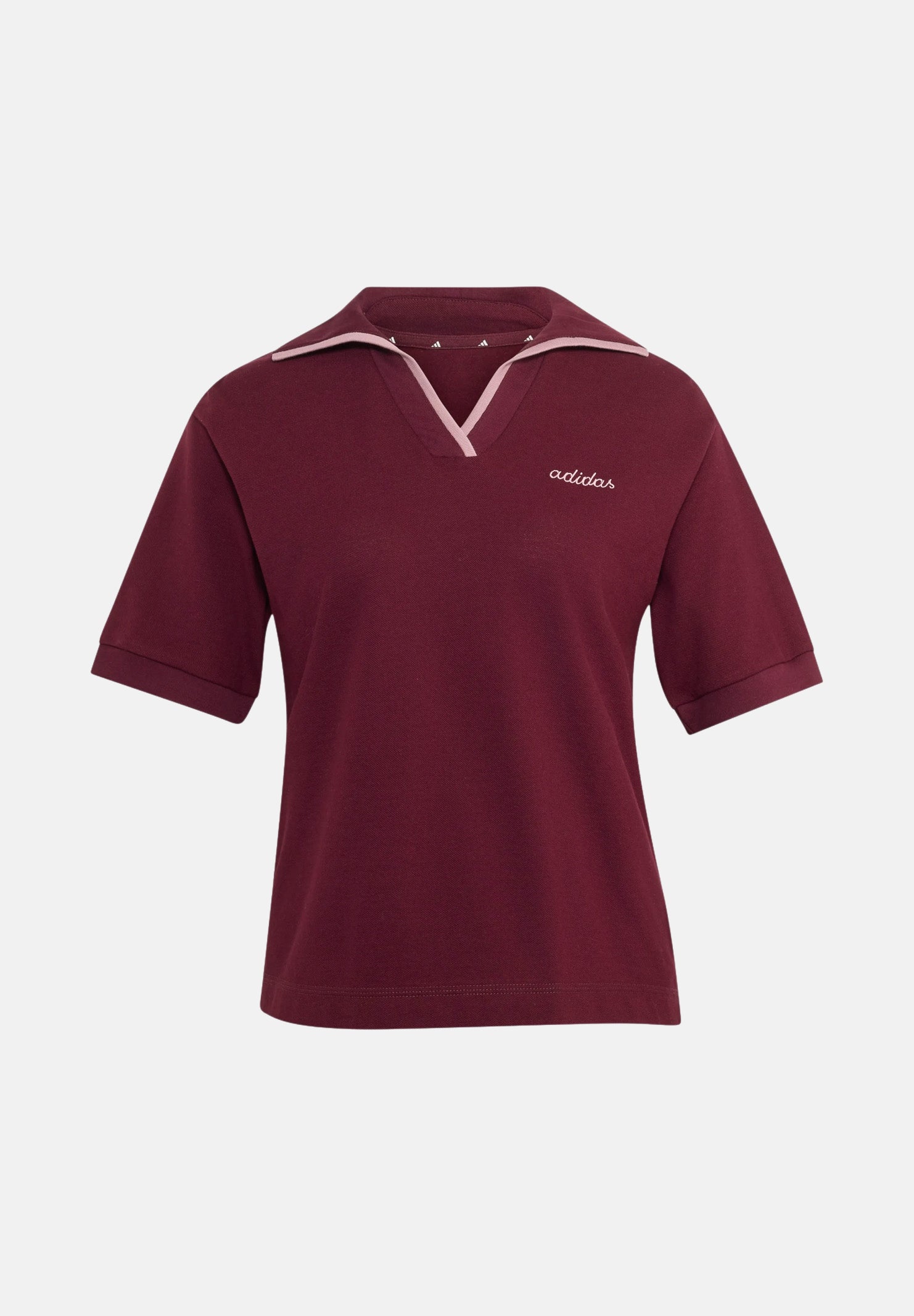 ADIDAS PERFORMANCE Polo GRAPHIC SEASONAL bordeaux da donna KV6856 . ADIDAS PERFORMANCE