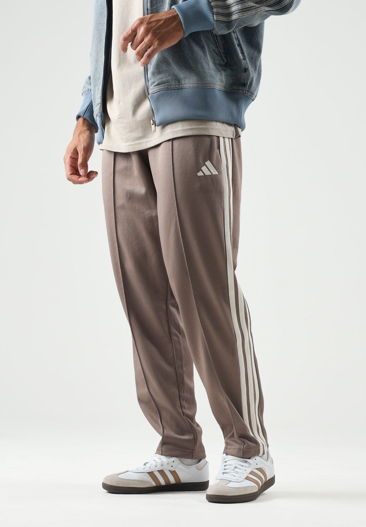ADIDAS PERFORMANCE Pantaloni sportivi Wonwhi marrone taupe e beige da uomo. KV8381 . ADIDAS PERFORMANCE