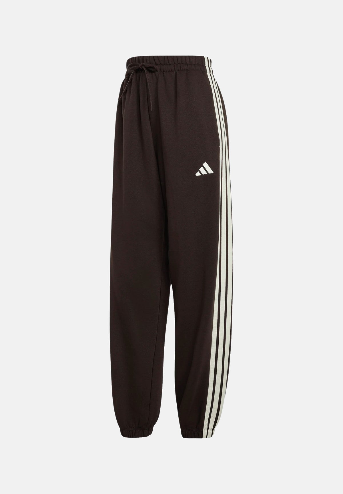 ADIDAS PERFORMANCE Pantaloni ESSENTIALS 3-STRIPES FLEECE marrone da donna KX0789 . ADIDAS PERFORMANCE