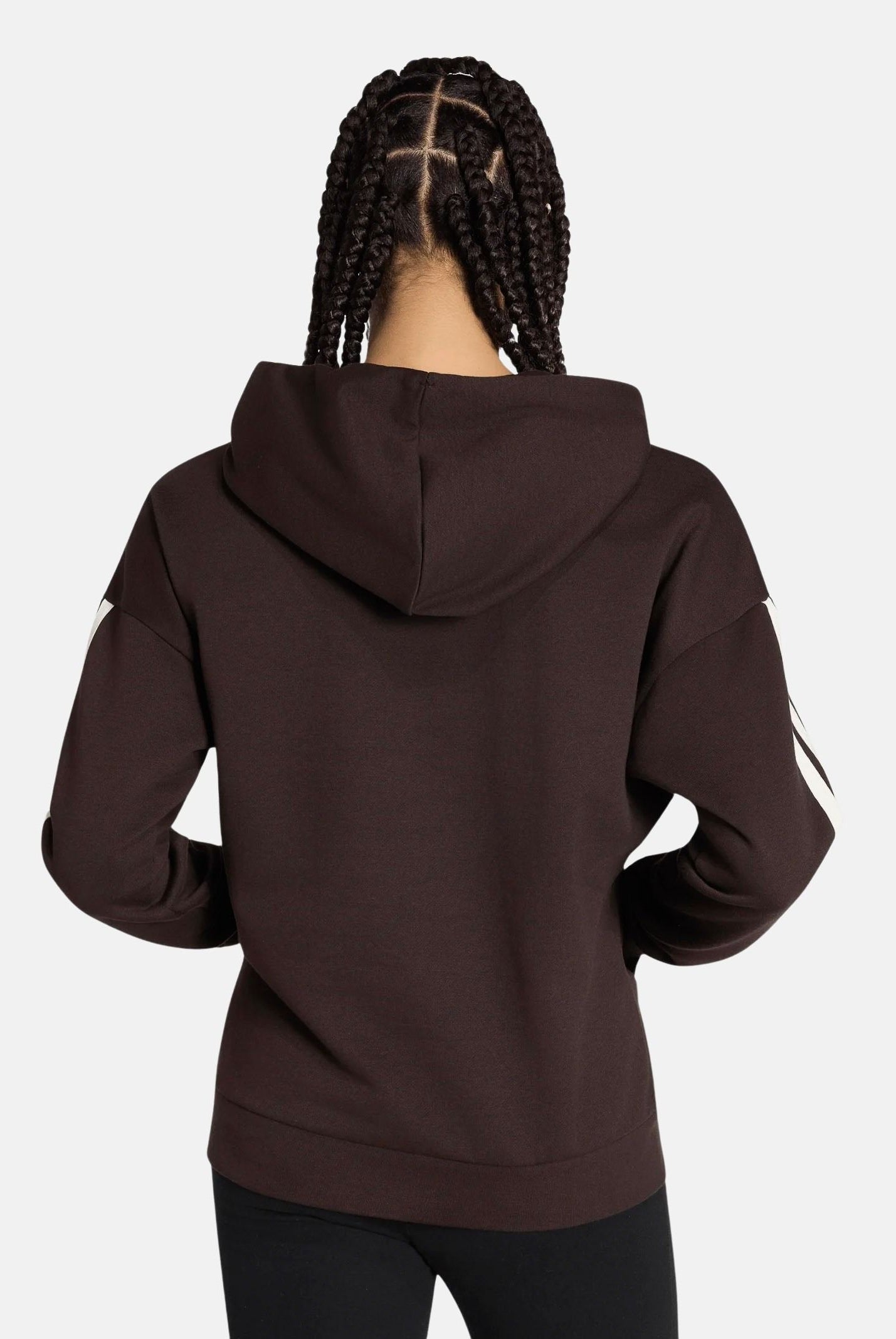 ADIDAS PERFORMANCE Felpa ESSENTIALS 3-STRIPES FLEECE da donna KX0792 . ADIDAS PERFORMANCE