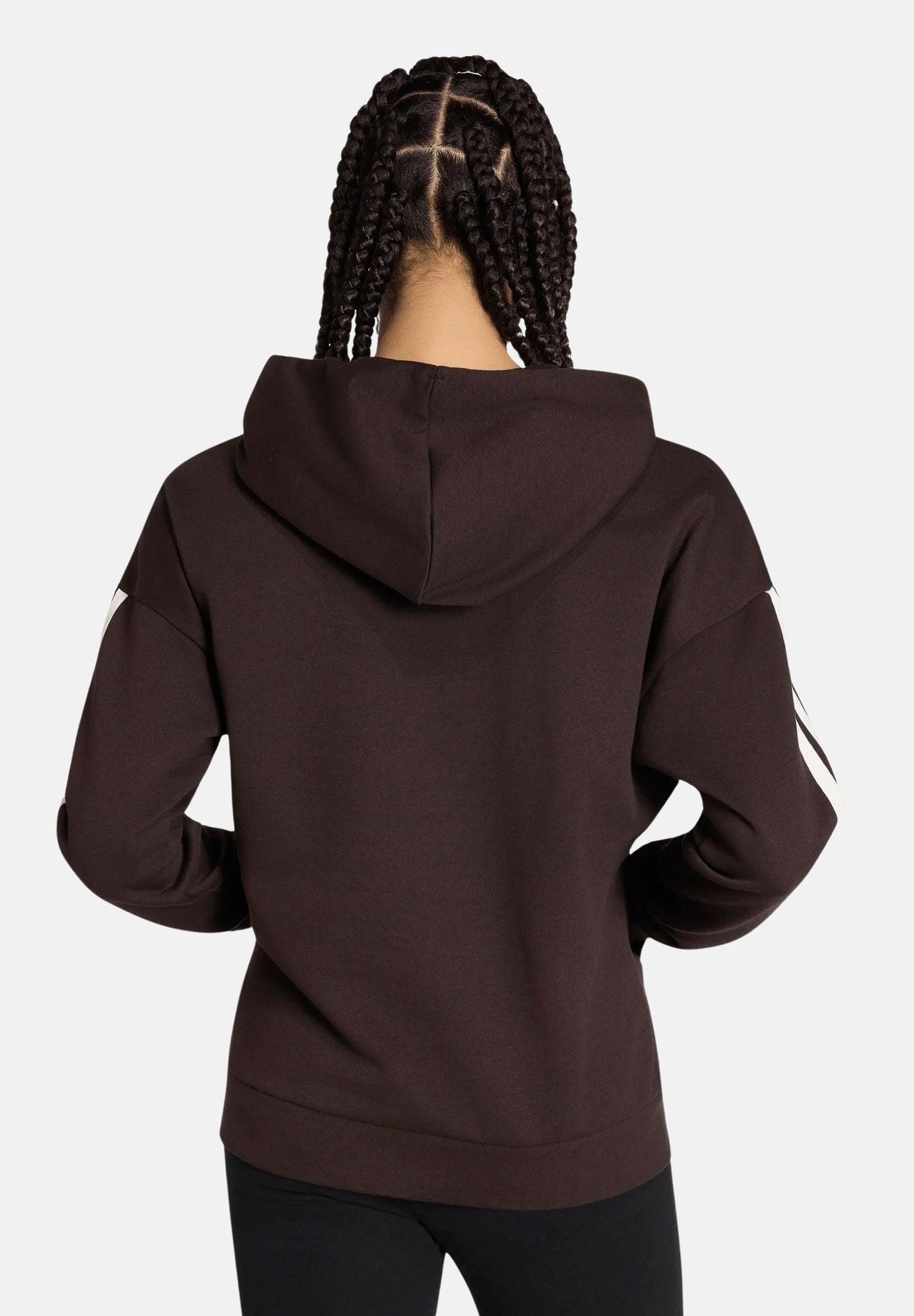 ADIDAS PERFORMANCE Felpa ESSENTIALS 3-STRIPES FLEECE da donna KX0792 . ADIDAS PERFORMANCE