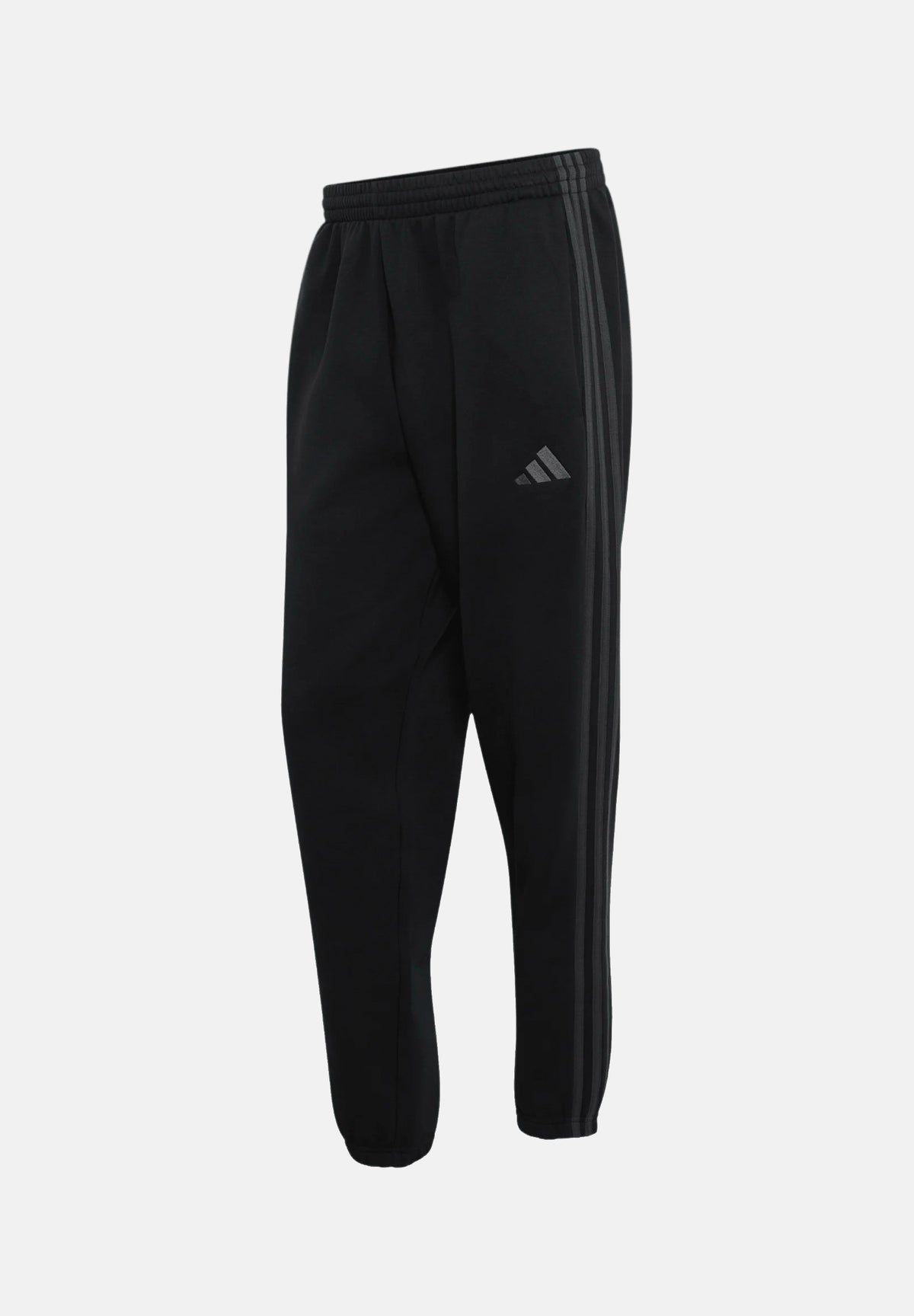 ADIDAS PERFORMANCE Pantaloni sportivi Essentials 3-Stripes Fleece neri per uomo KY4124 . ADIDAS PERFORMANCE