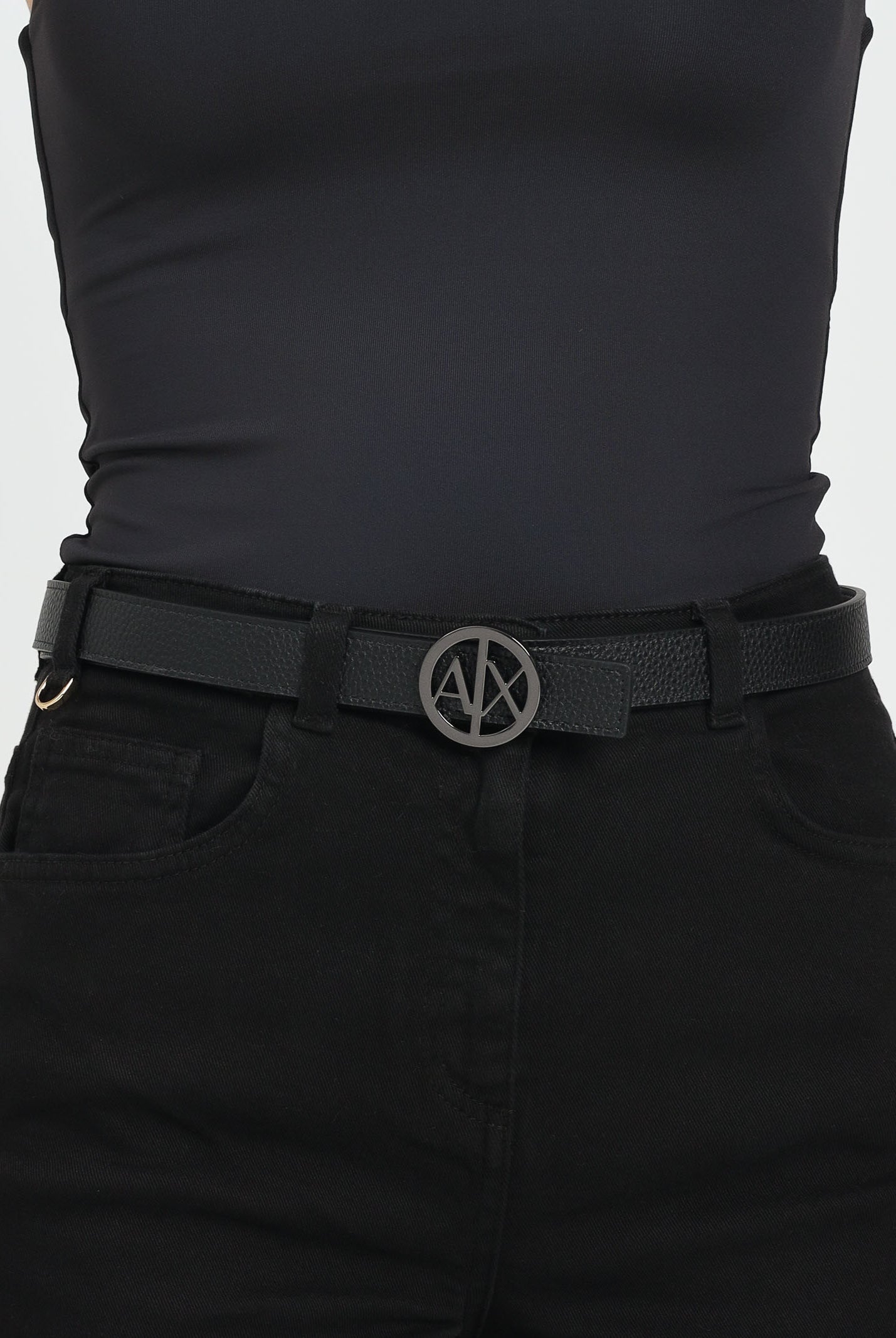 ARMANI EXCHANGE Cintura bicolore da donna 9411180A877 42520 ARMANI EXCHANGE