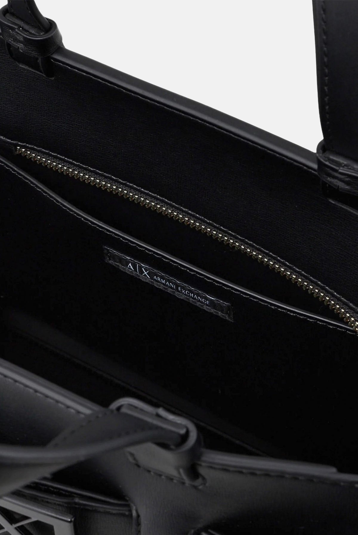 ARMANI EXCHANGE Shopper nero-limousine da donna con logo 9426890A874 00020 ARMANI EXCHANGE