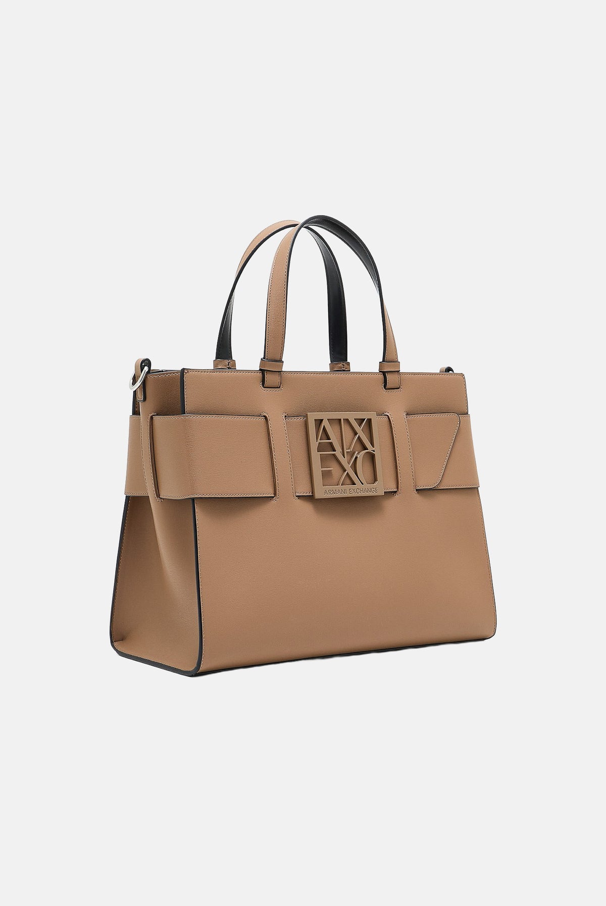 ARMANI EXCHANGE Shopper marionette beige da donna con logo 9426890A874 U6186 ARMANI EXCHANGE