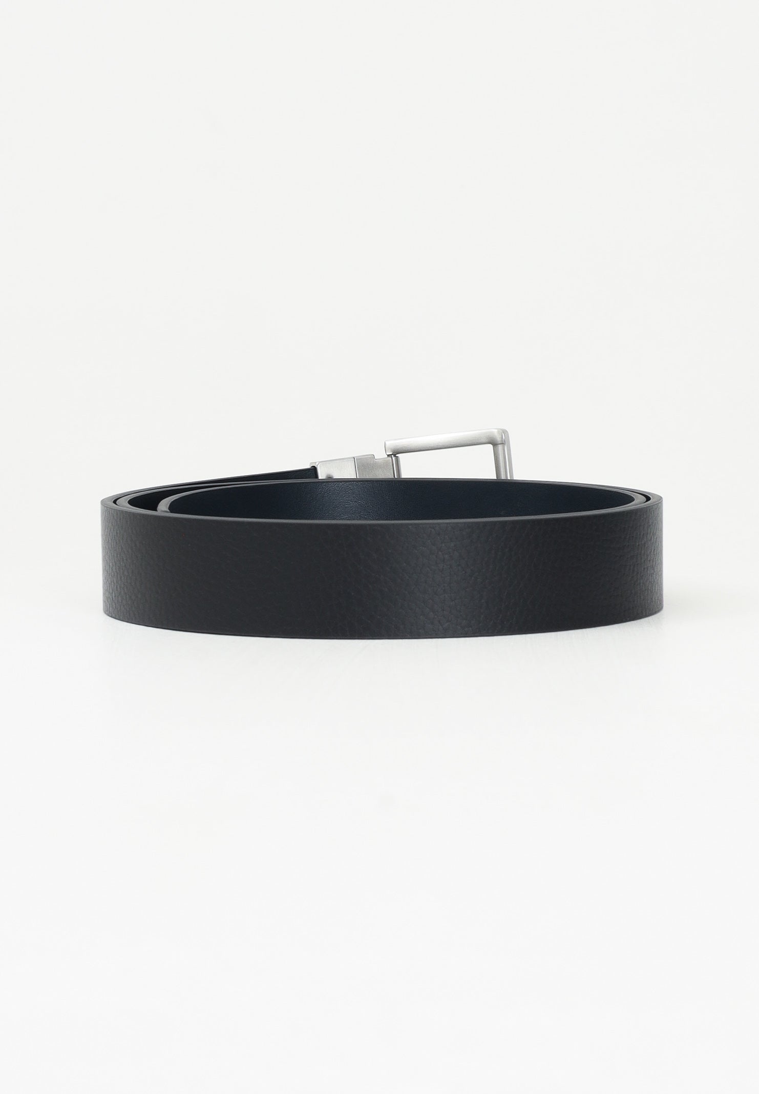 ARMANI EXCHANGE Cintura double face nera e blu da uomo 951000CC512 43020 ARMANI EXCHANGE