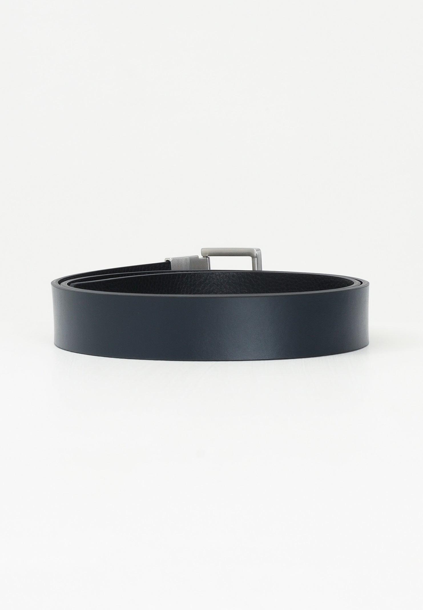 ARMANI EXCHANGE Cintura double face nera e blu da uomo 951000CC512 43020 ARMANI EXCHANGE