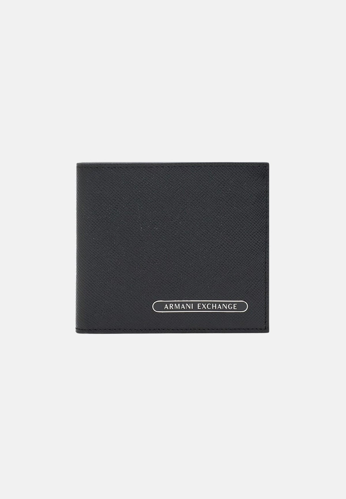 ARMANI EXCHANGE Portafoglio nero da uomo con logo XM000167AF12702 UC001 ARMANI EXCHANGE