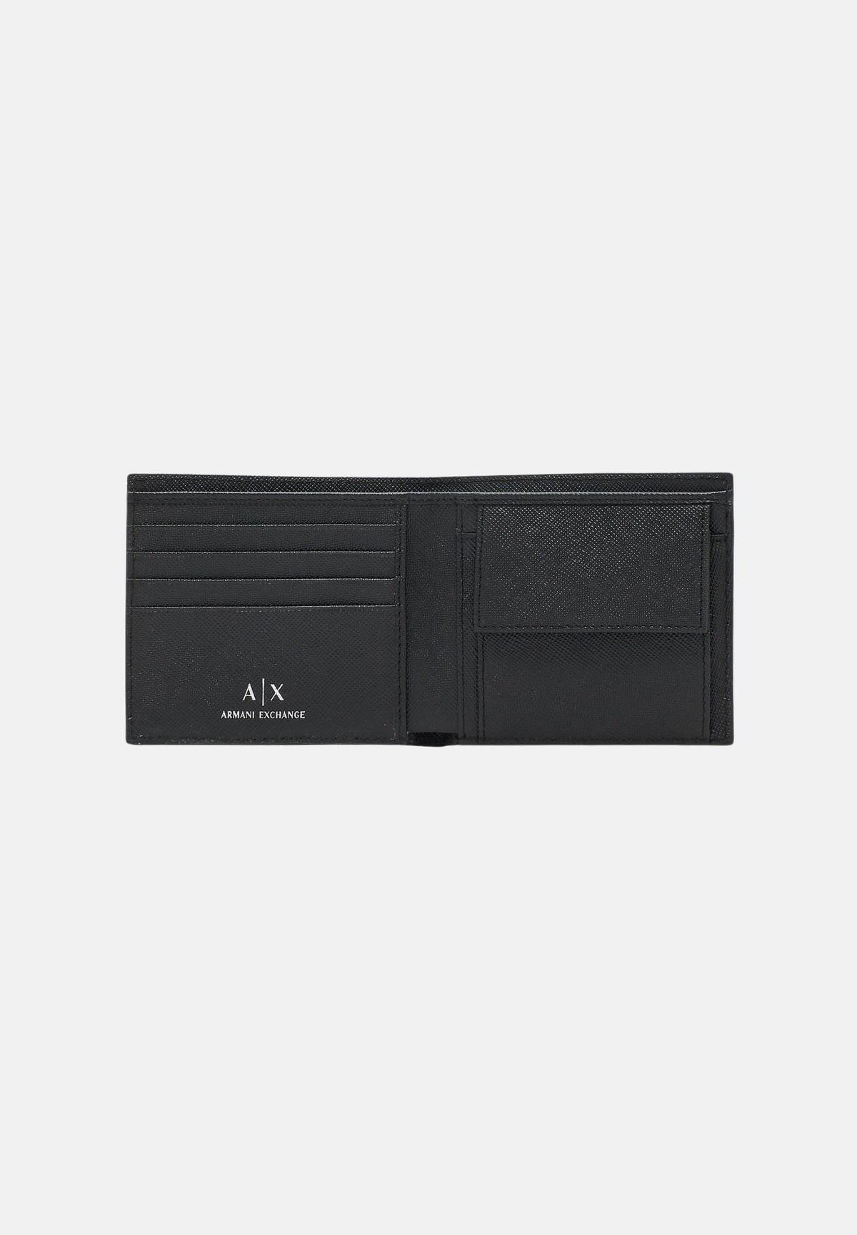 ARMANI EXCHANGE Portafoglio nero da uomo con logo XM000167AF12702 UC001 ARMANI EXCHANGE