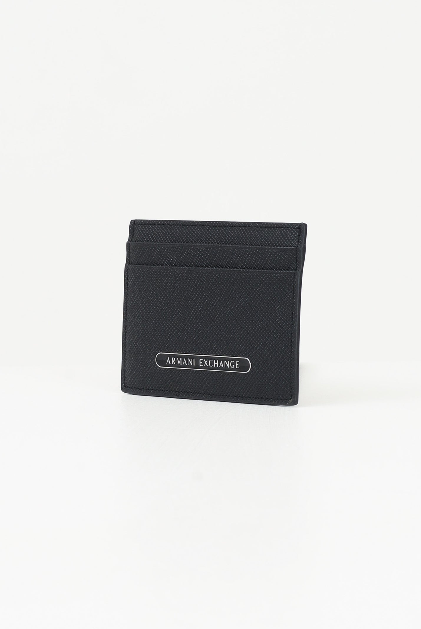 ARMANI EXCHANGE Portacarte nero da uomo con logo XM000169AF12702 UC001 ARMANI EXCHANGE
