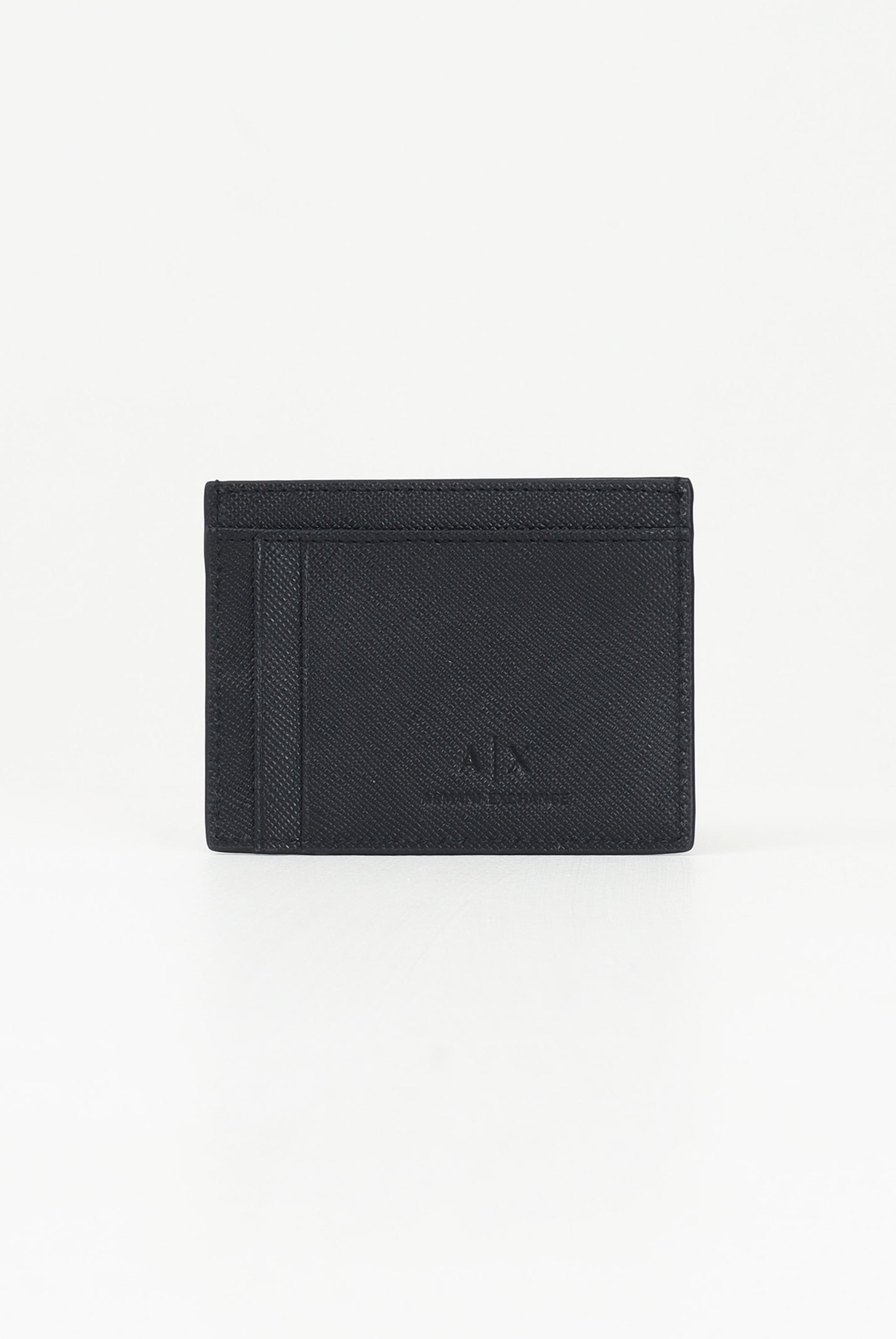 ARMANI EXCHANGE Portacarte nero da uomo con logo XM000169AF12702 UC001 ARMANI EXCHANGE