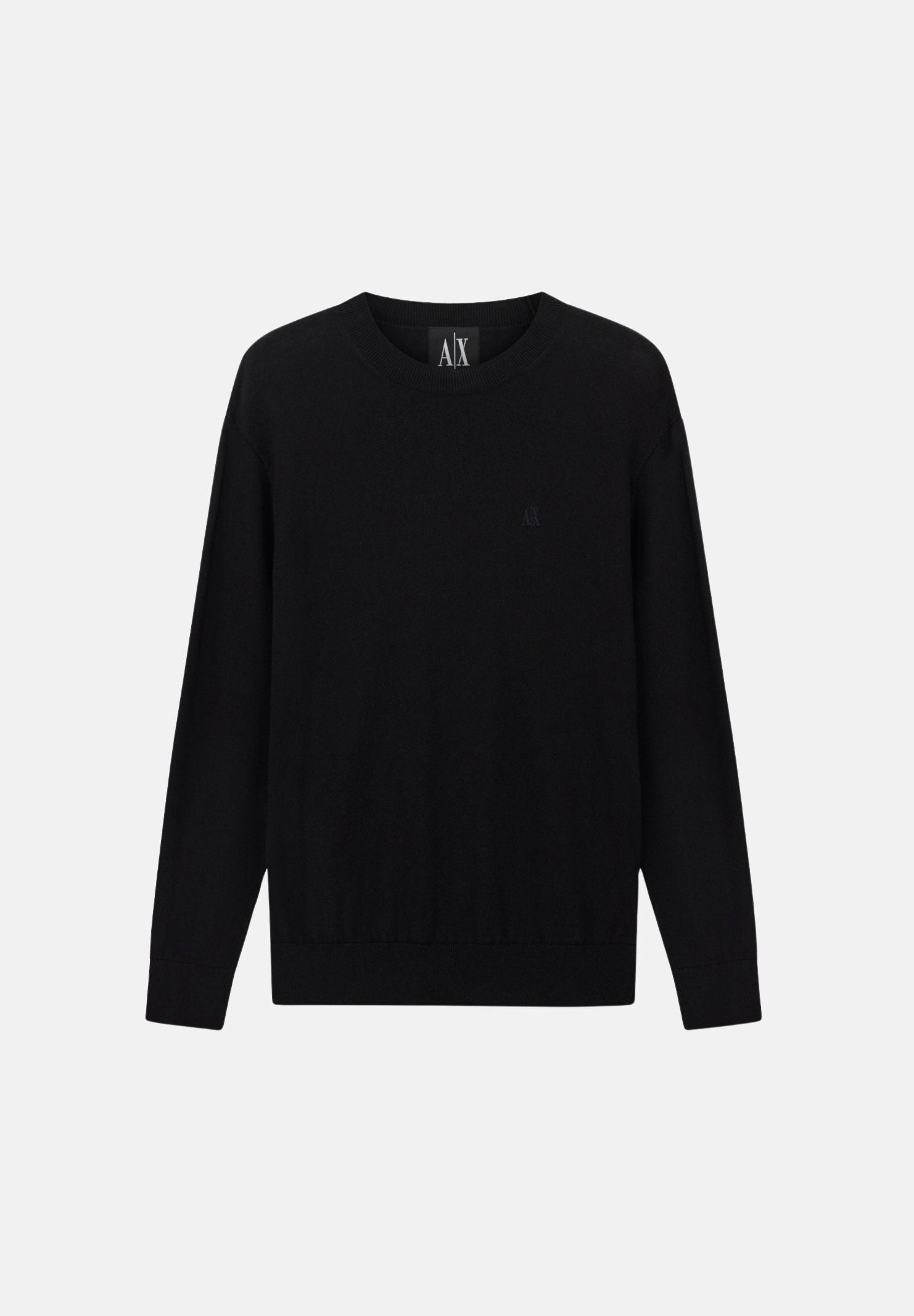 ARMANI EXCHANGE Maglioncino girocollo nero da uomo XM000338AF12291 UC001 ARMANI EXCHANGE