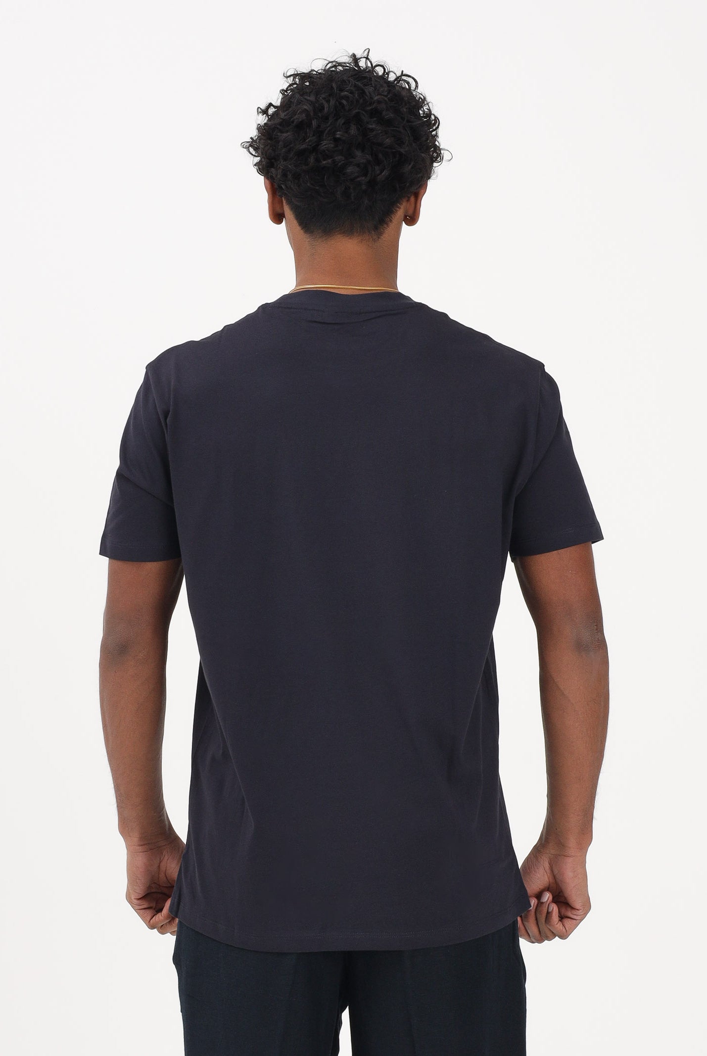 ARMANI EXCHANGE T-shirt a manica corta blu da uomo XM001281AF10361 UB101 ARMANI EXCHANGE
