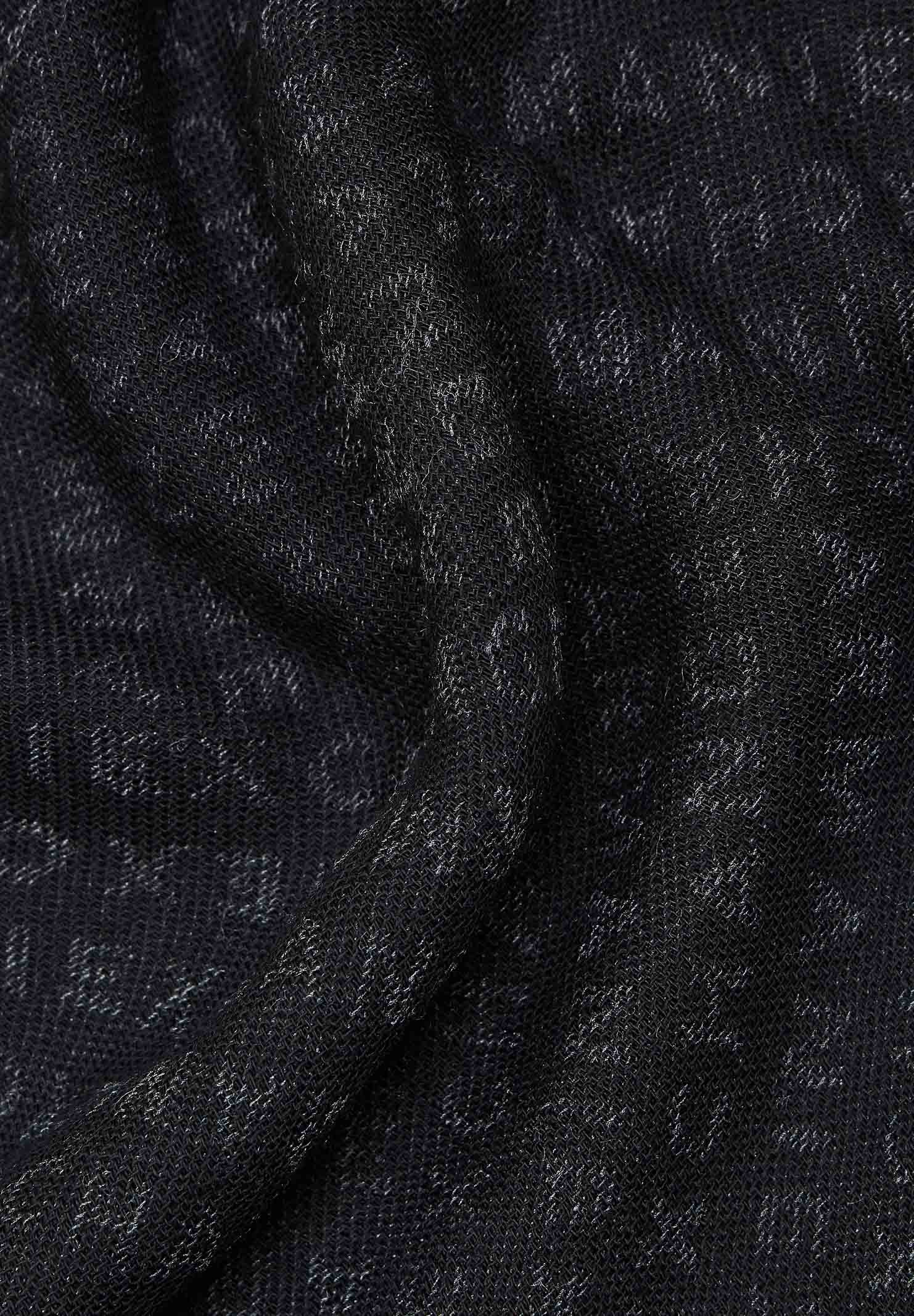 ARMANI EXCHANGE Pashmina nera per uomo e donna caratterizzata da una trama jacquard con logo XM001714AF17470 FC022 ARMANI EXCHANGE