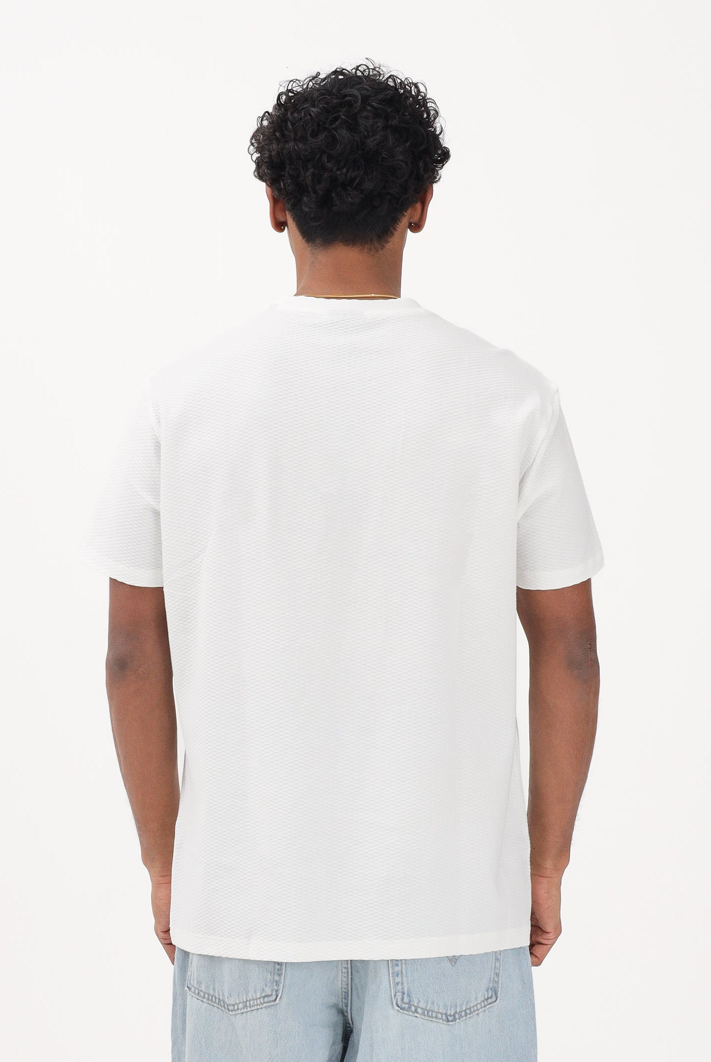 ARMANI EXCHANGE T-shirt a manica corta bianca da uomo con logo A|X XM002453AF10337 U0009 ARMANI EXCHANGE