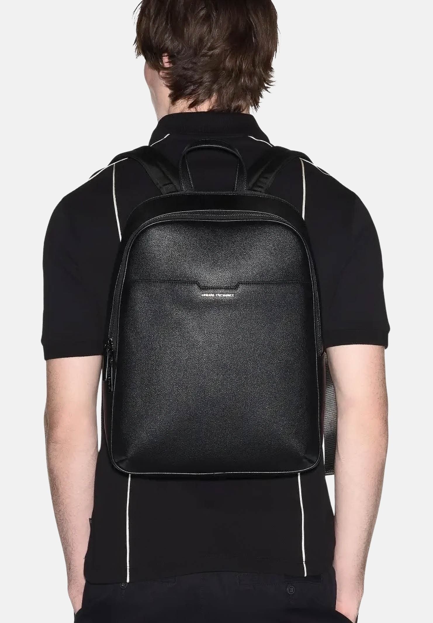 ARMANI EXCHANGE Zaino nero da uomo XM002582AF22651 UC001 ARMANI EXCHANGE