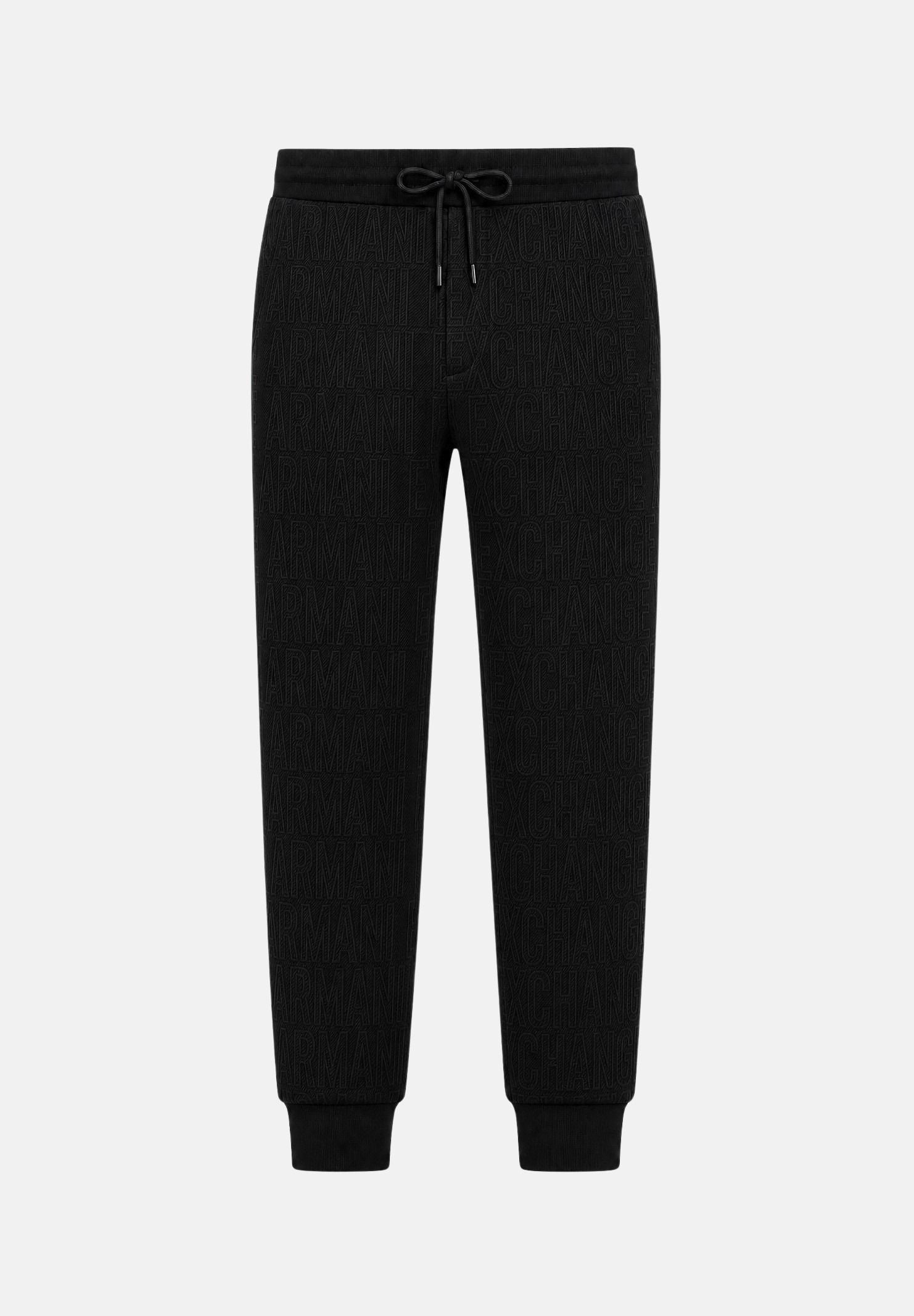 ARMANI EXCHANGE Pantaloni marroni da uomo con coulisse in vita e polsini elasticizzati alle caviglie XM002907AF21862 U8128 ARMANI EXCHANGE