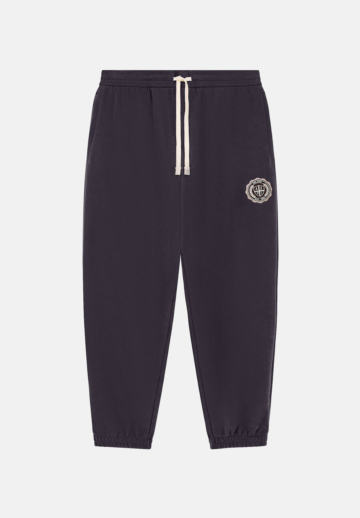 ARMANI EXCHANGE Pantaloni JOGGER licorice-marrone per uomo con vita regolabile e polsini elasticizzati. XM002914AF26047 U8128 ARMANI EXCHANGE