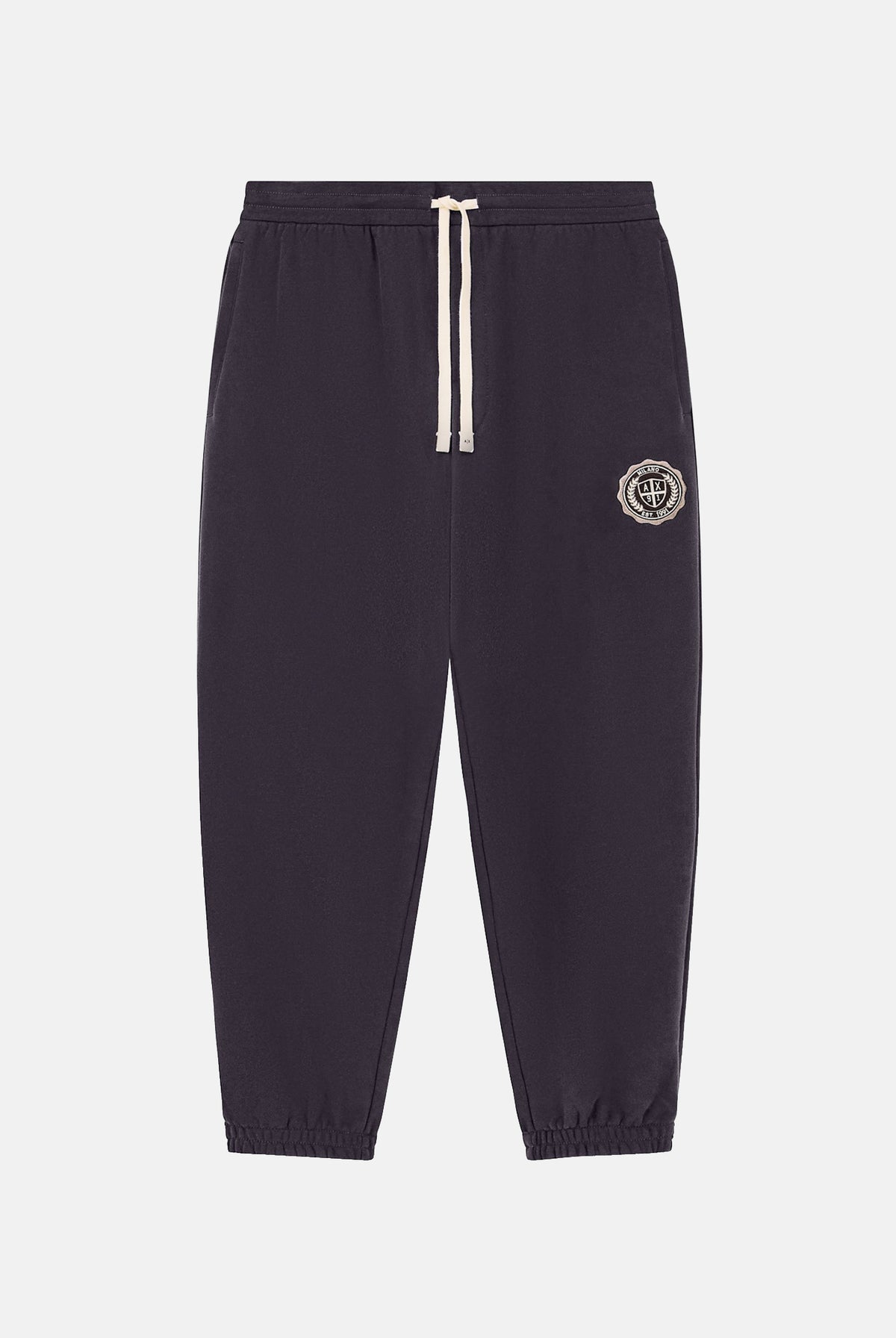 ARMANI EXCHANGE Pantaloni JOGGER licorice-marrone per uomo con vita regolabile e polsini elasticizzati. XM002914AF26047 U8128 ARMANI EXCHANGE