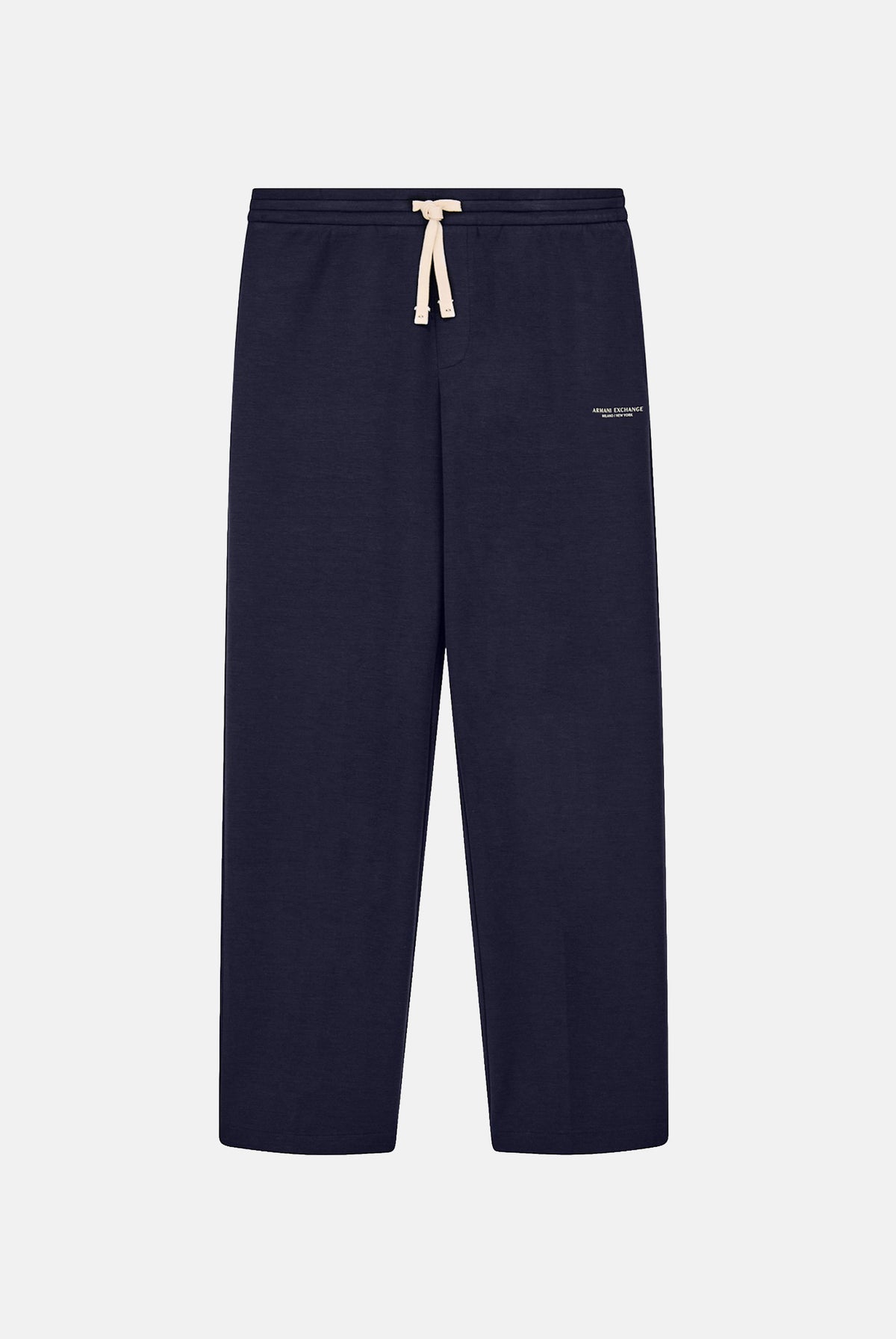 ARMANI EXCHANGE Pantaloni JOGGER deep navy blu per uomo con coulisse in vita e tasche laterali. XM002941AF19936 UB101 ARMANI EXCHANGE