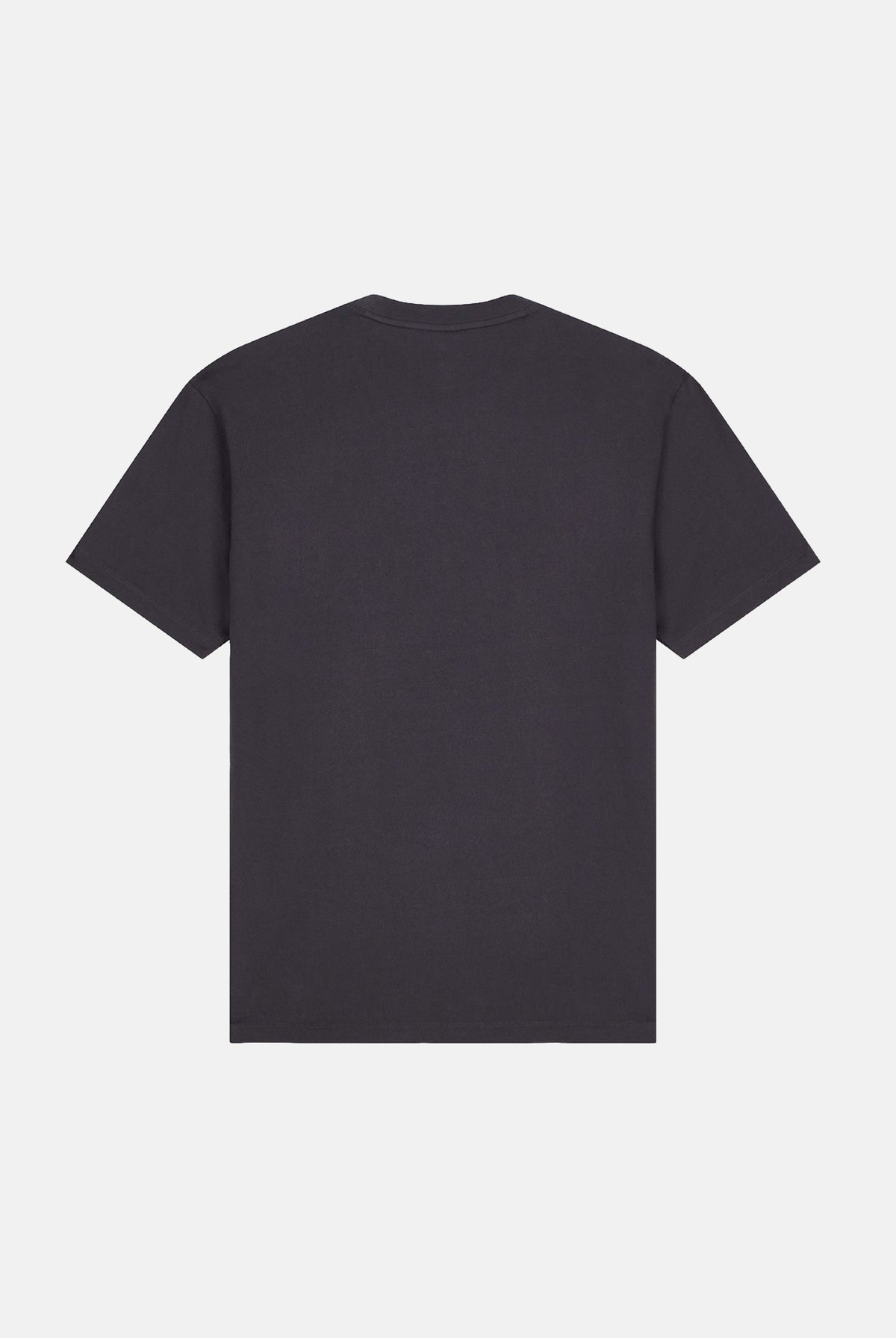 ARMANI EXCHANGE T-shirt manica corta licorice-grigio scuro per uomo con girocollo e piccolo logo circolare stampato sul petto. XM003078AF10361 U8128 ARMANI EXCHANGE