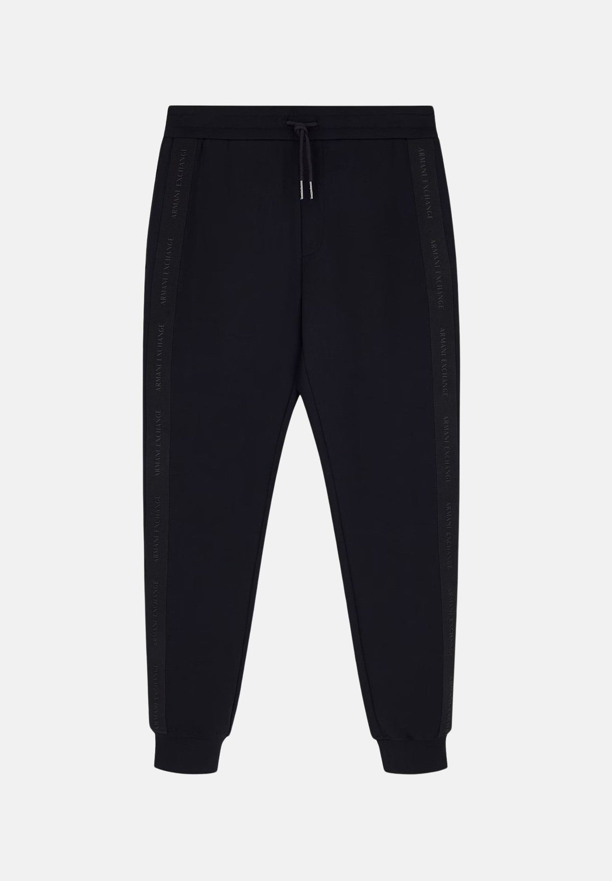 ARMANI EXCHANGE Pantaloni JOGGER neri per uomo con coulisse in vita e polsini elasticizzati. XM003145AF13047 UC001 ARMANI EXCHANGE