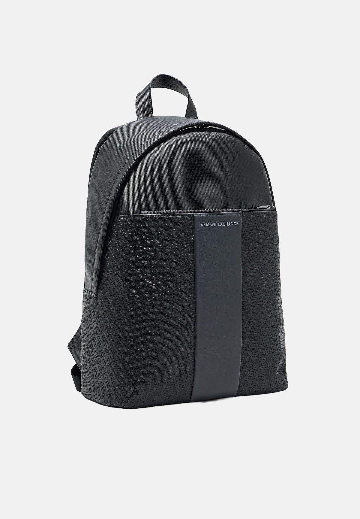 ARMANI EXCHANGE Zaino nero da uomo con inserto centrale logato e spallacci regolabili. XM003173AF26691 MC028 ARMANI EXCHANGE