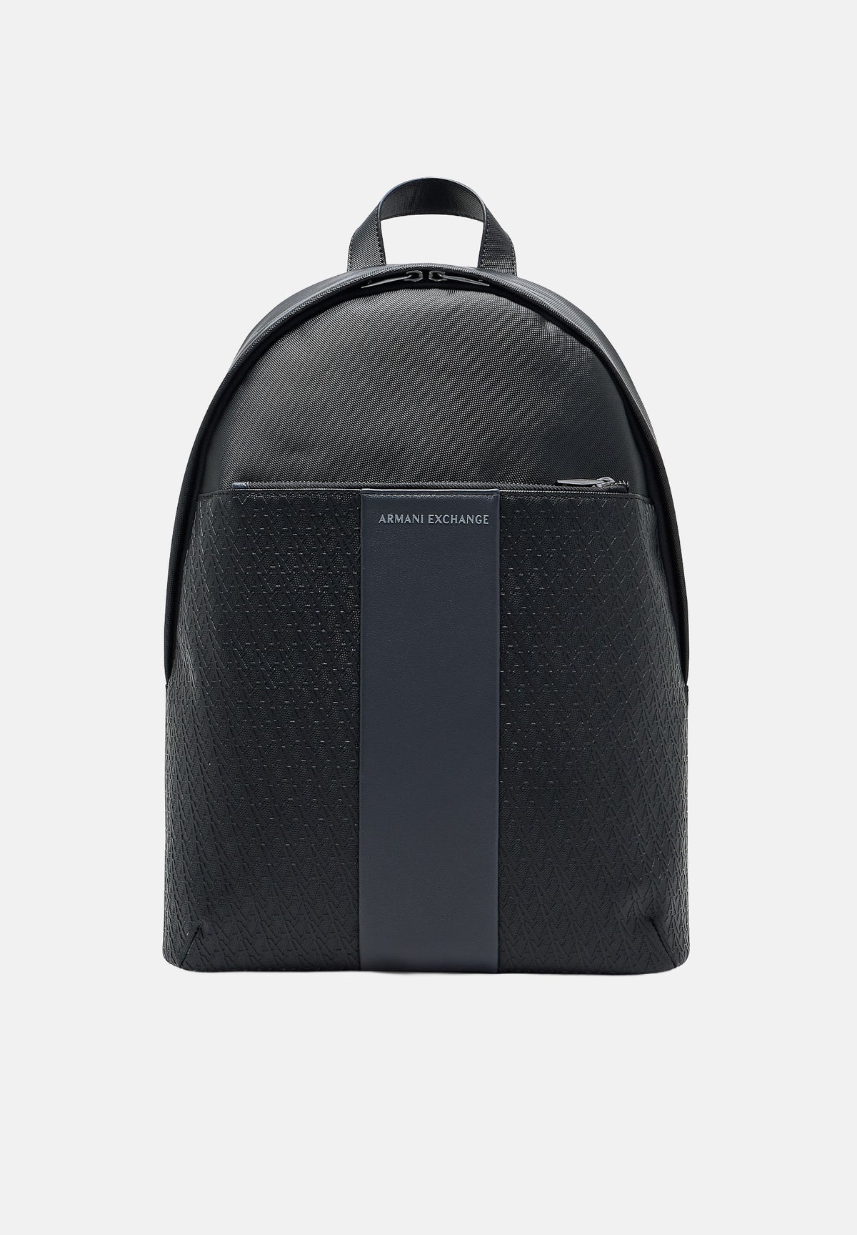 ARMANI EXCHANGE Zaino nero da uomo con inserto centrale logato e spallacci regolabili. XM003173AF26691 MC028 ARMANI EXCHANGE
