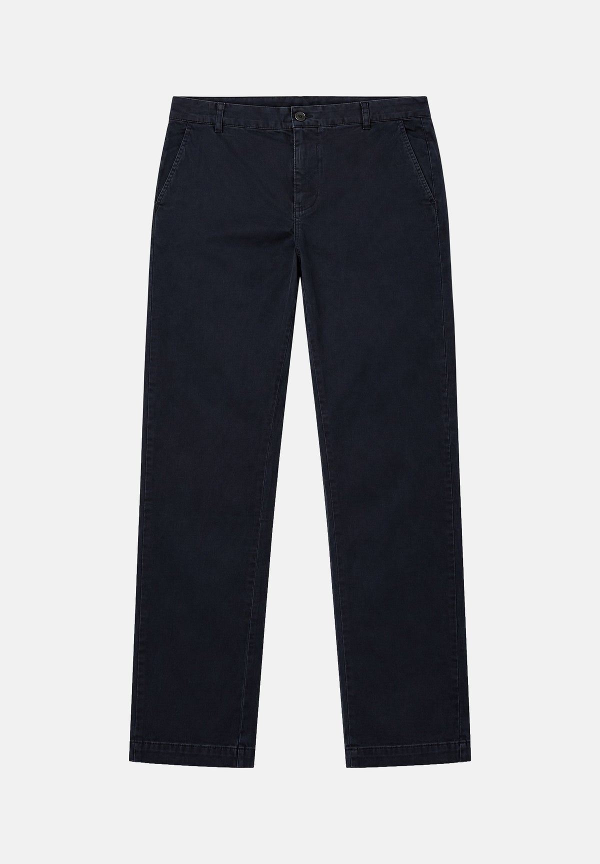 ARMANI EXCHANGE Pantaloni chino STRETCH COTTON CHINO TROUSERS Deep Navy blu navy scuro da uomo, con vestibilità regular fit, vita regolare, tasche laterali e gamba lunga dal taglio dritto. XM003537AF22547 UB101 ARMANI EXCHANGE