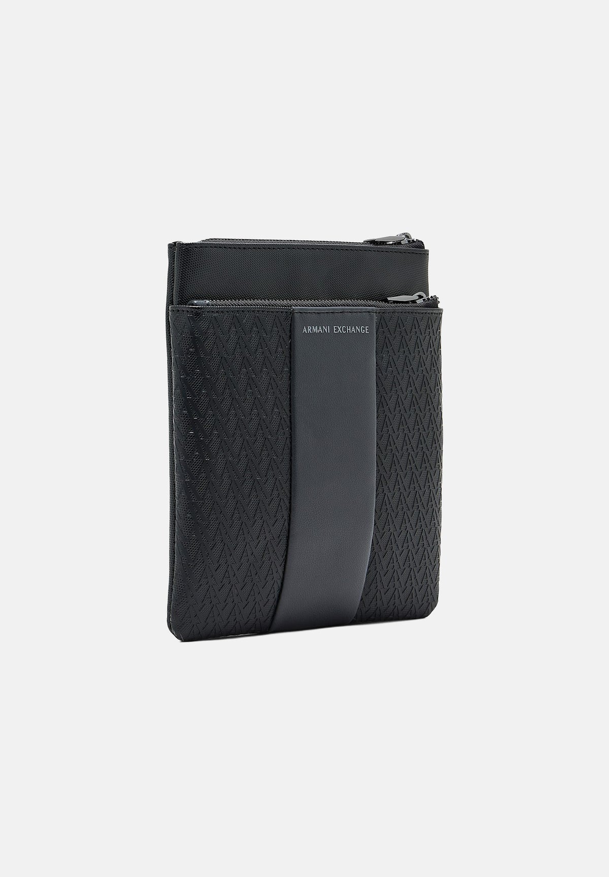 ARMANI EXCHANGE Borsa a tracolla uomo black-forged iro per uomo con tasca frontale e tracolla regolabile. XM003600AF26691 MC028 ARMANI EXCHANGE