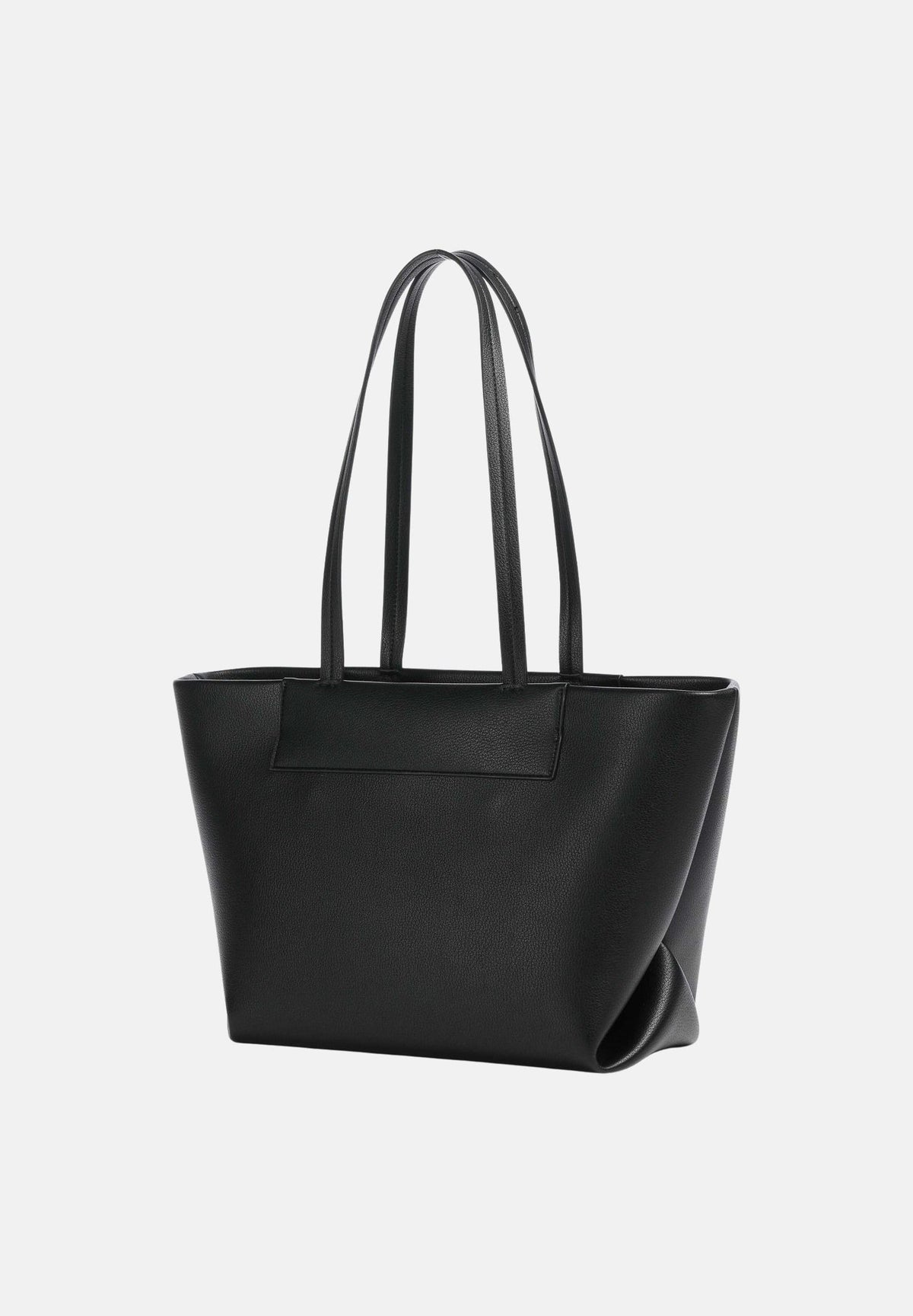ARMANI EXCHANGE Borsa-shopper nera da donna con doppi manici e linee svasate. XW001538AF26447 UC001 ARMANI EXCHANGE