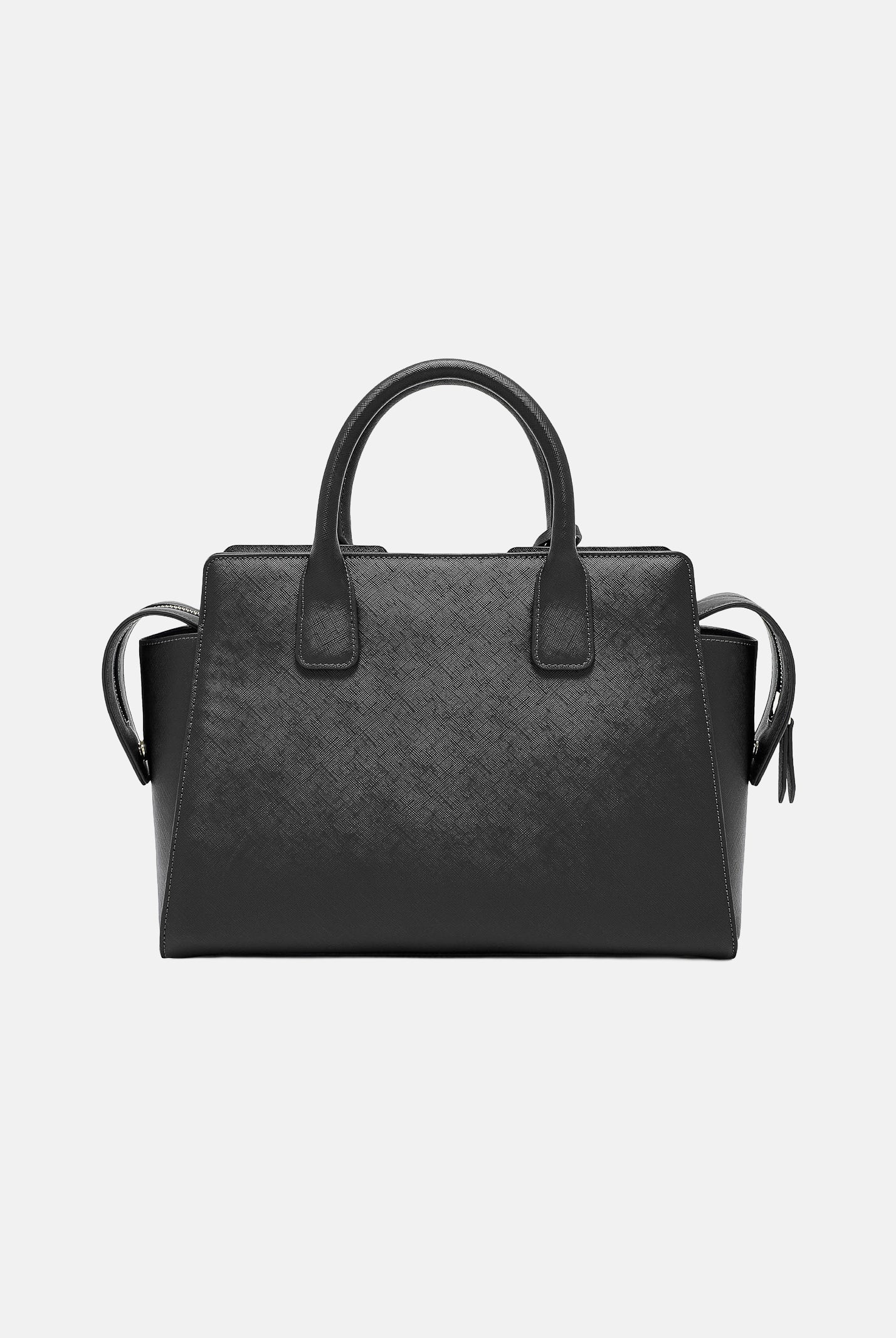 ARMANI EXCHANGE Borsa a mano nero per donna con doppi manici corti e charm pendente. XW002158AF26570 UC001 ARMANI EXCHANGE