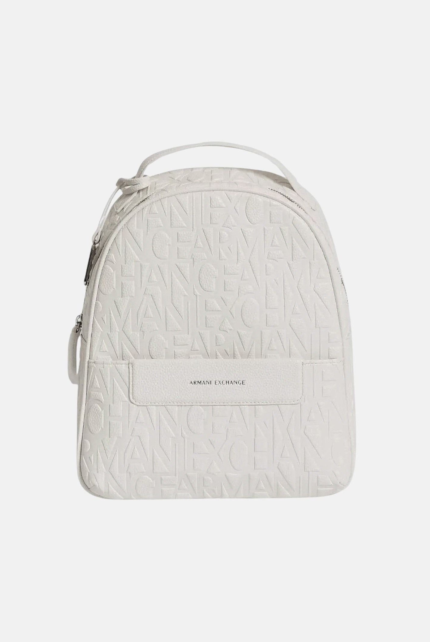 ARMANI EXCHANGE Zaino bianco da donna con logo all-over XW002234AF15774 U0011 ARMANI EXCHANGE