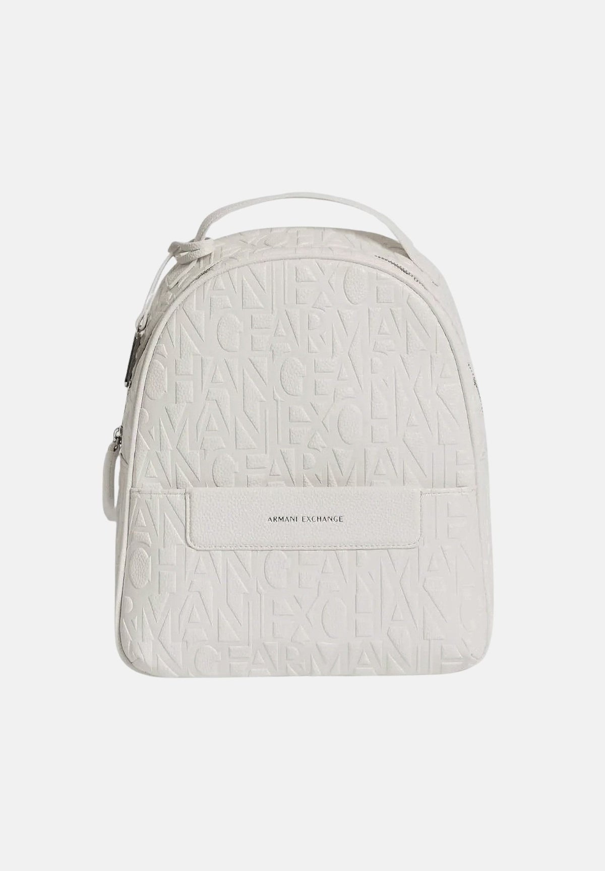 ARMANI EXCHANGE Zaino bianco da donna con logo all-over XW002234AF15774 U0011 ARMANI EXCHANGE